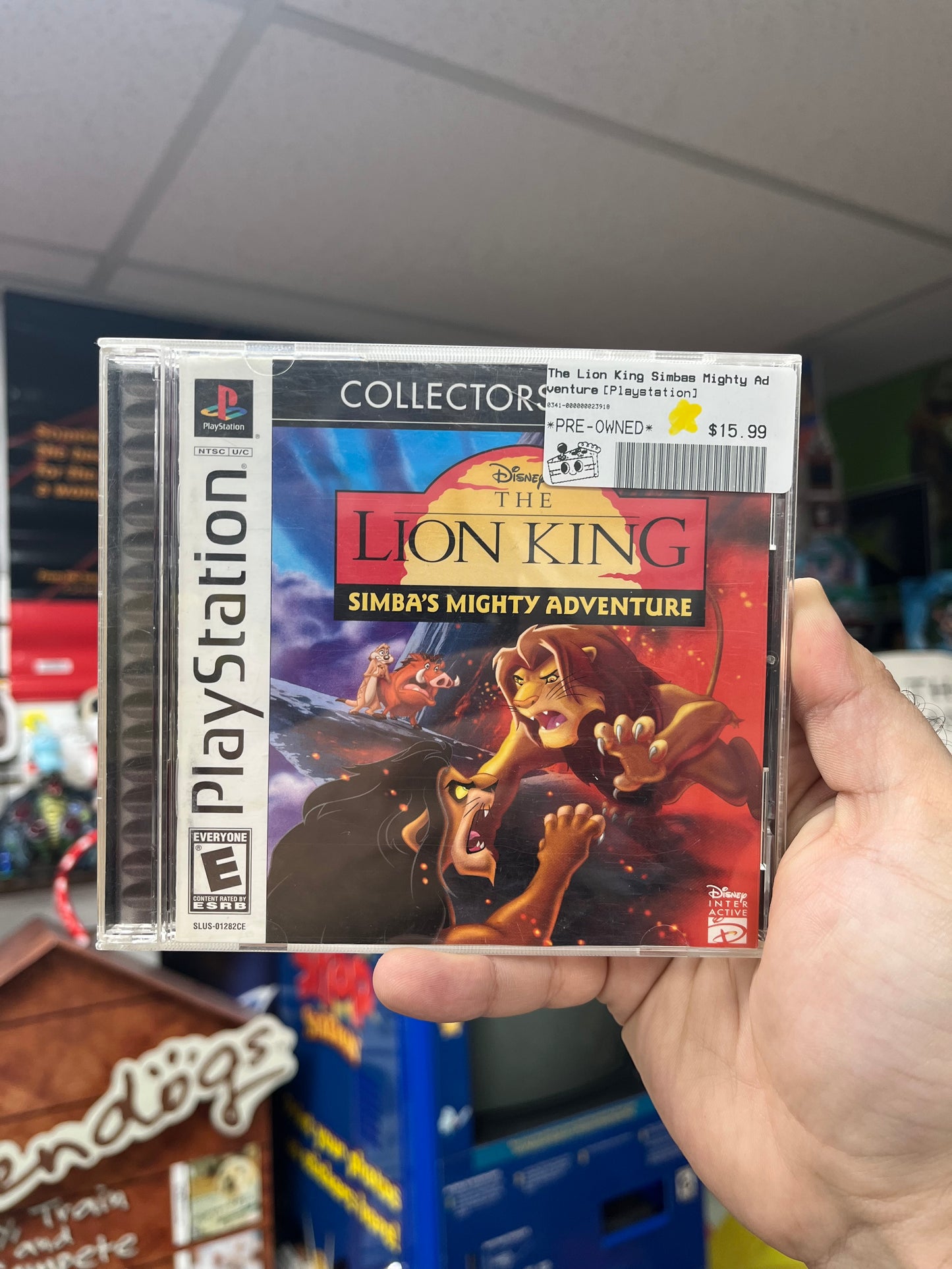 The Lion King Simbas Mighty Adventure - PS1 CiB