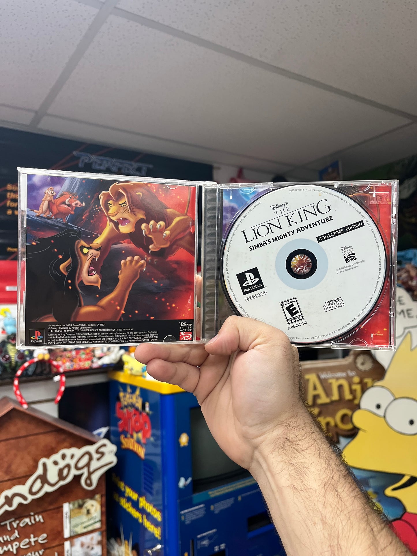The Lion King Simbas Mighty Adventure - PS1 CiB