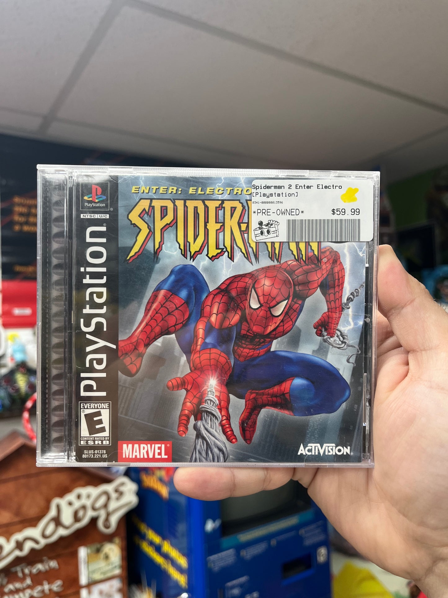 Spiderman 2 Enter Electro - PS1 CiB