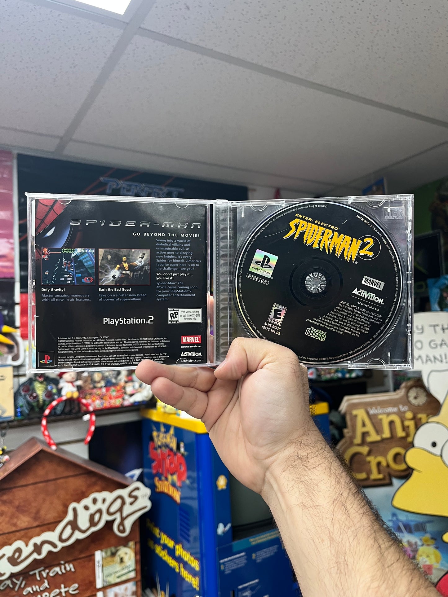 Spiderman 2 Enter Electro - PS1 CiB
