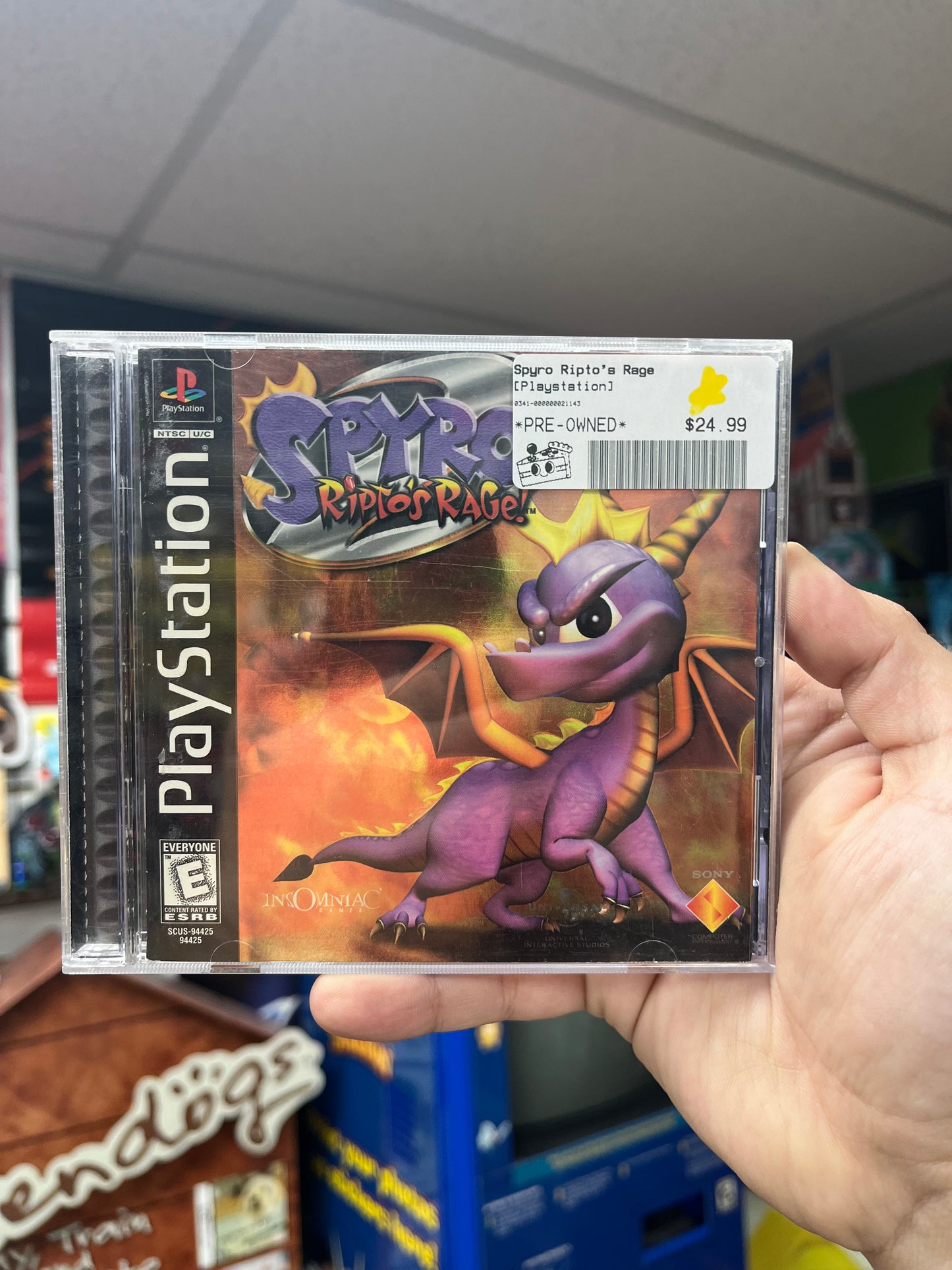 Spyro Ripto's Rage - PS1 CiB