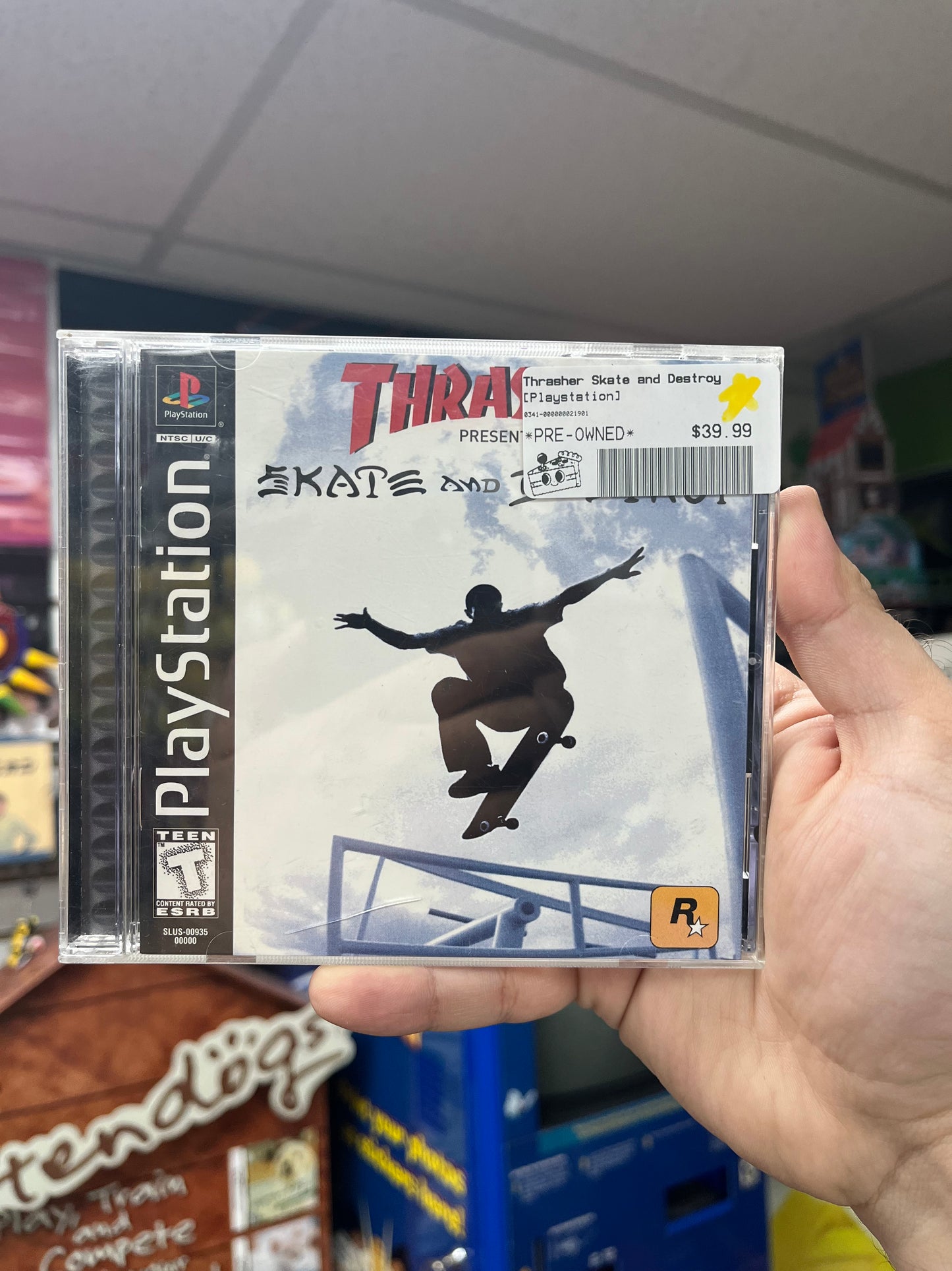Thrasher Skate and Destroy - PS1 CiB