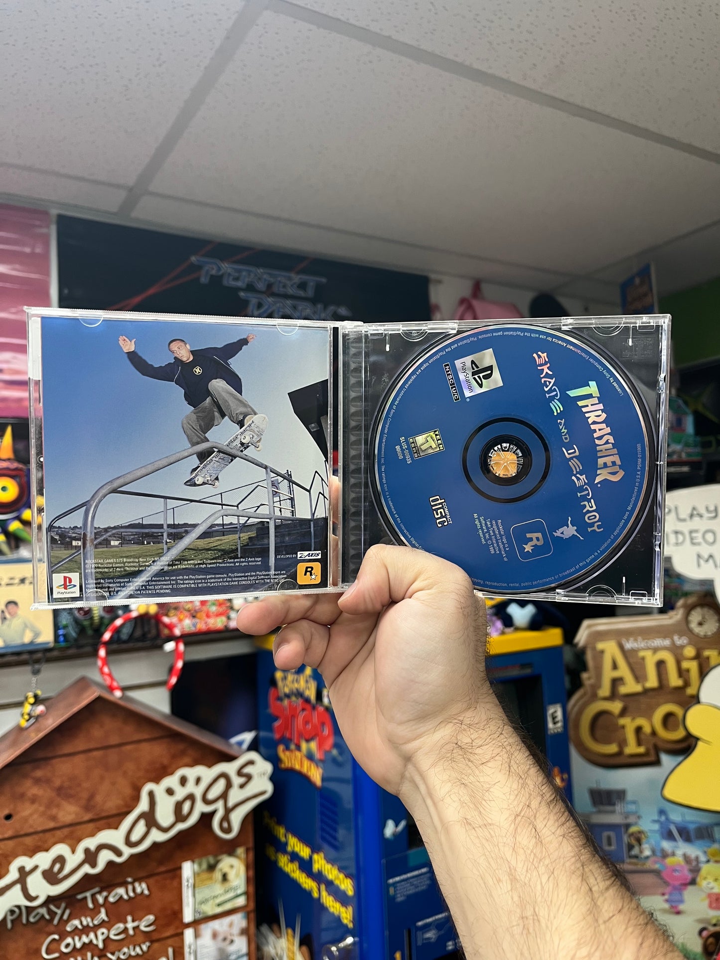 Thrasher Skate and Destroy - PS1 CiB