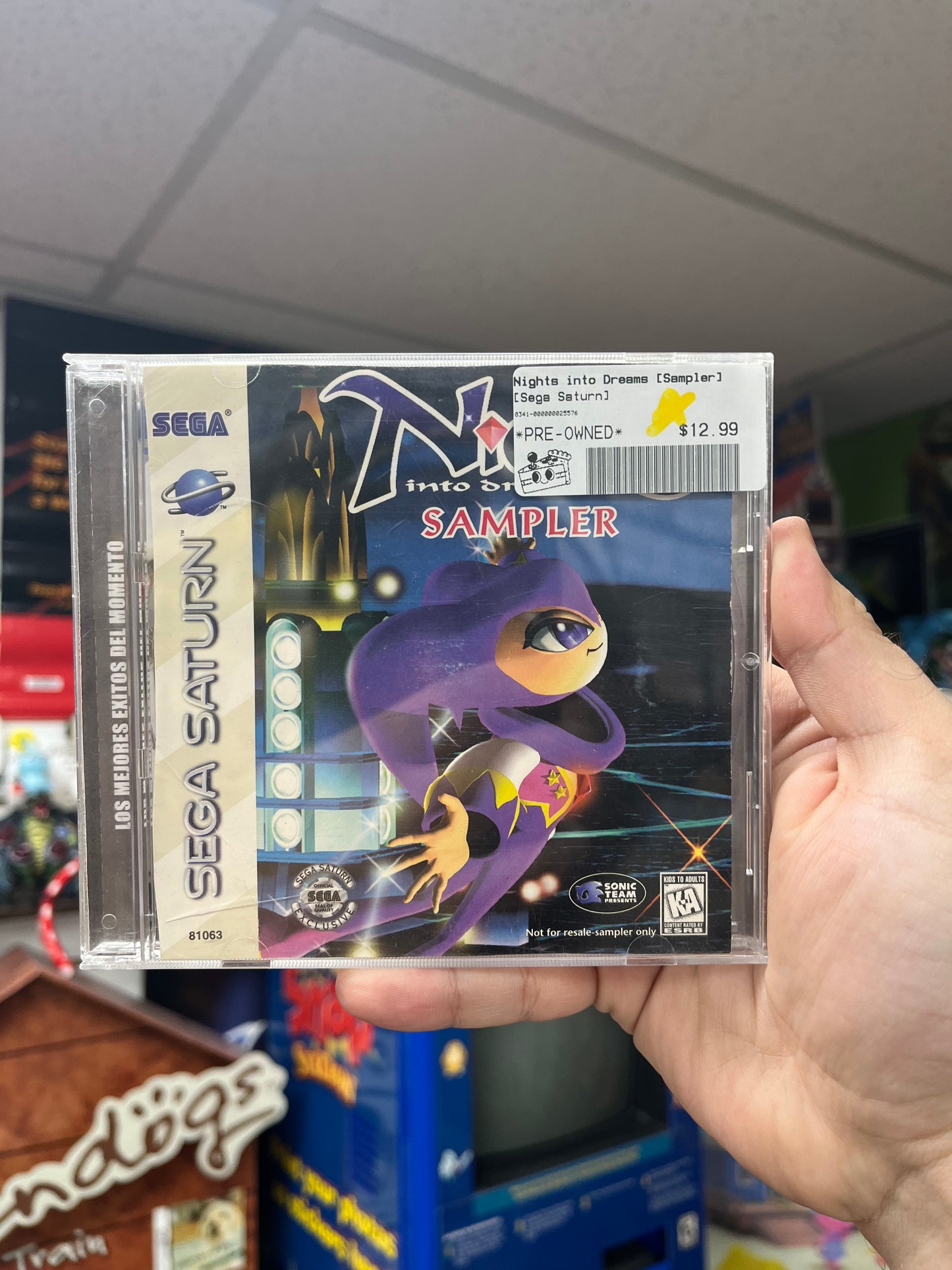 Nights into Dreams [Sampler] - Sega Saturn