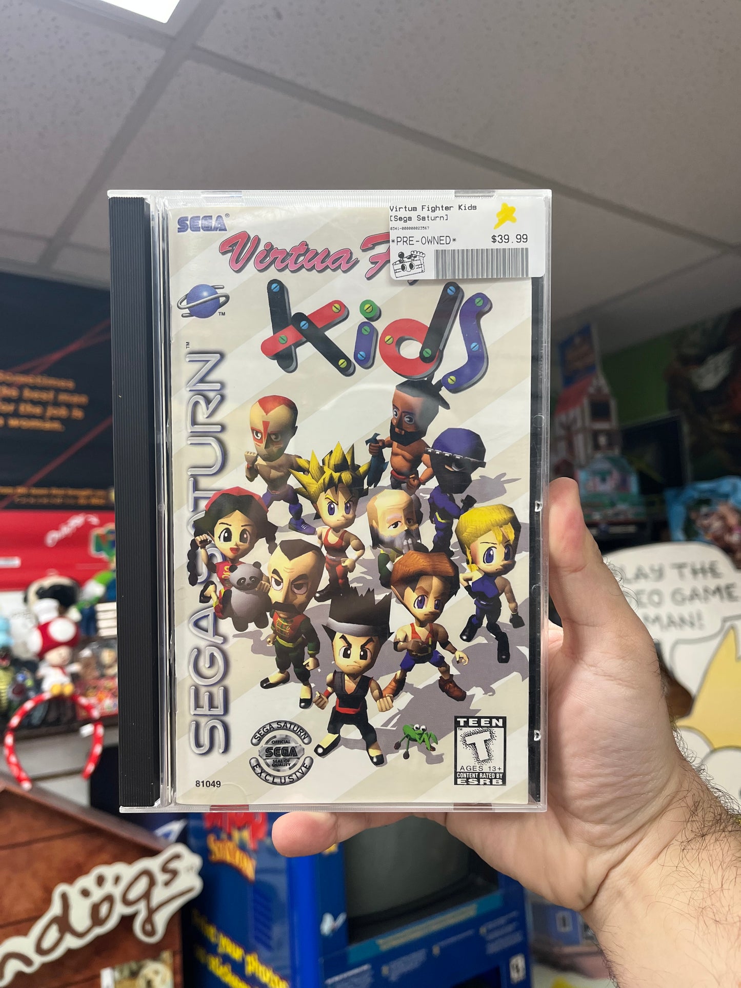 Virtua Fighter Kids - Sega Saturn CiB