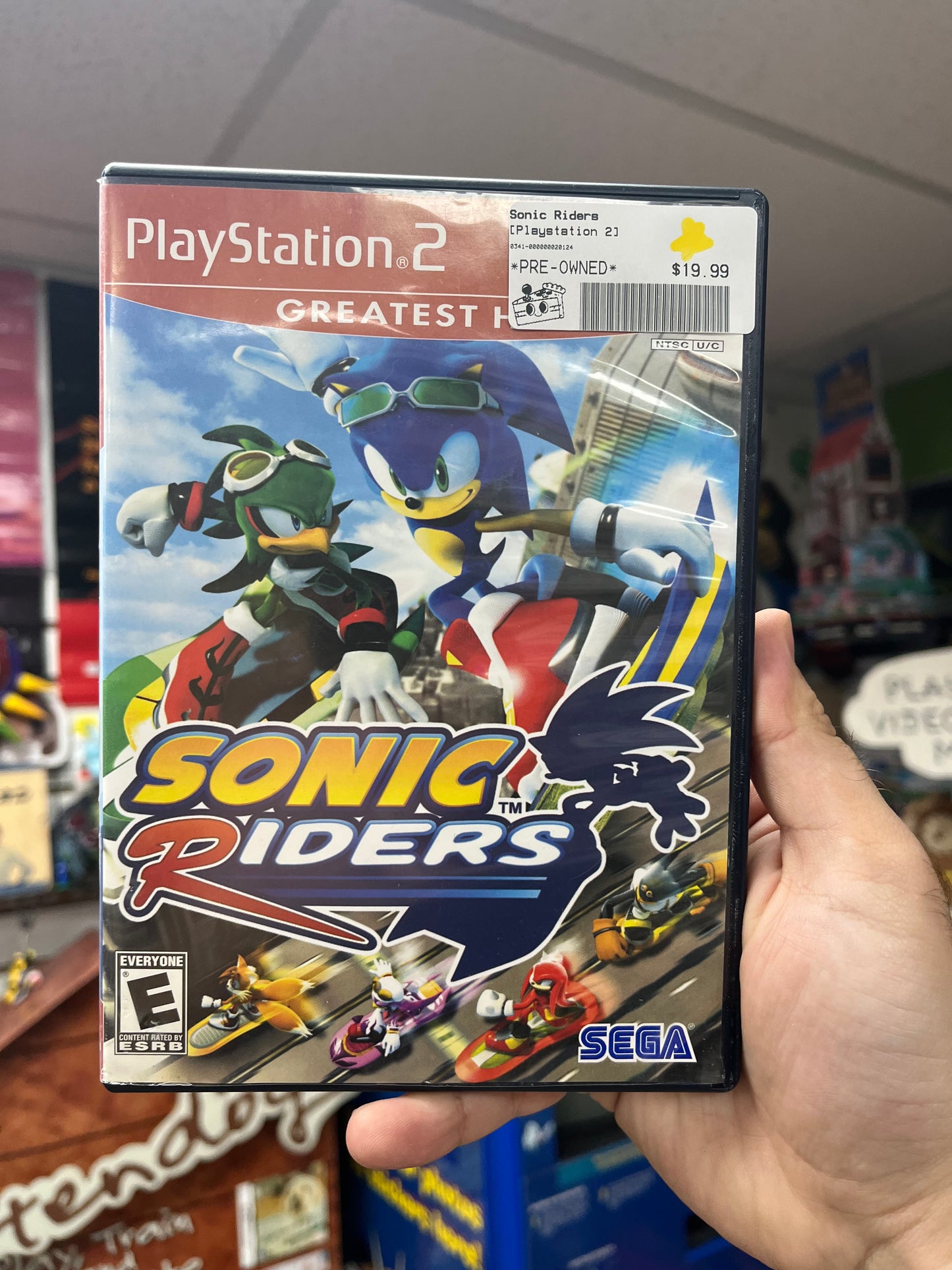 Sonic Riders [Greatest Hits] - PS2 CiB