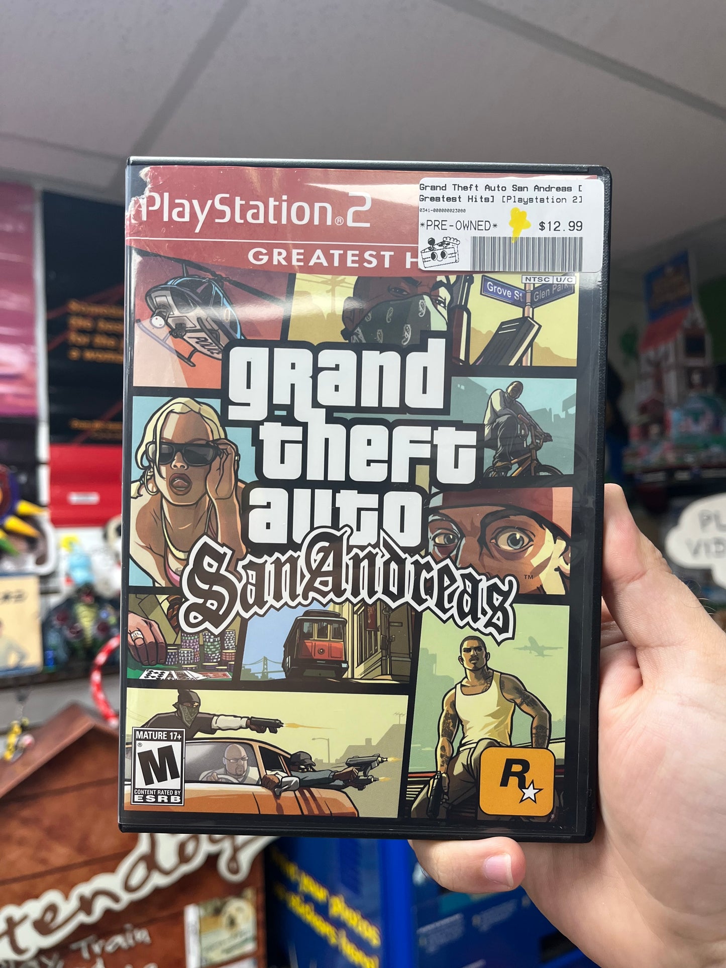 Grand Theft Auto San Andreas [Greatest Hits] - PS2 CiB
