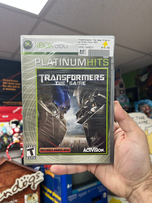 Transformers: The Game [Platinum Hits] - Xbox 360 Sealed