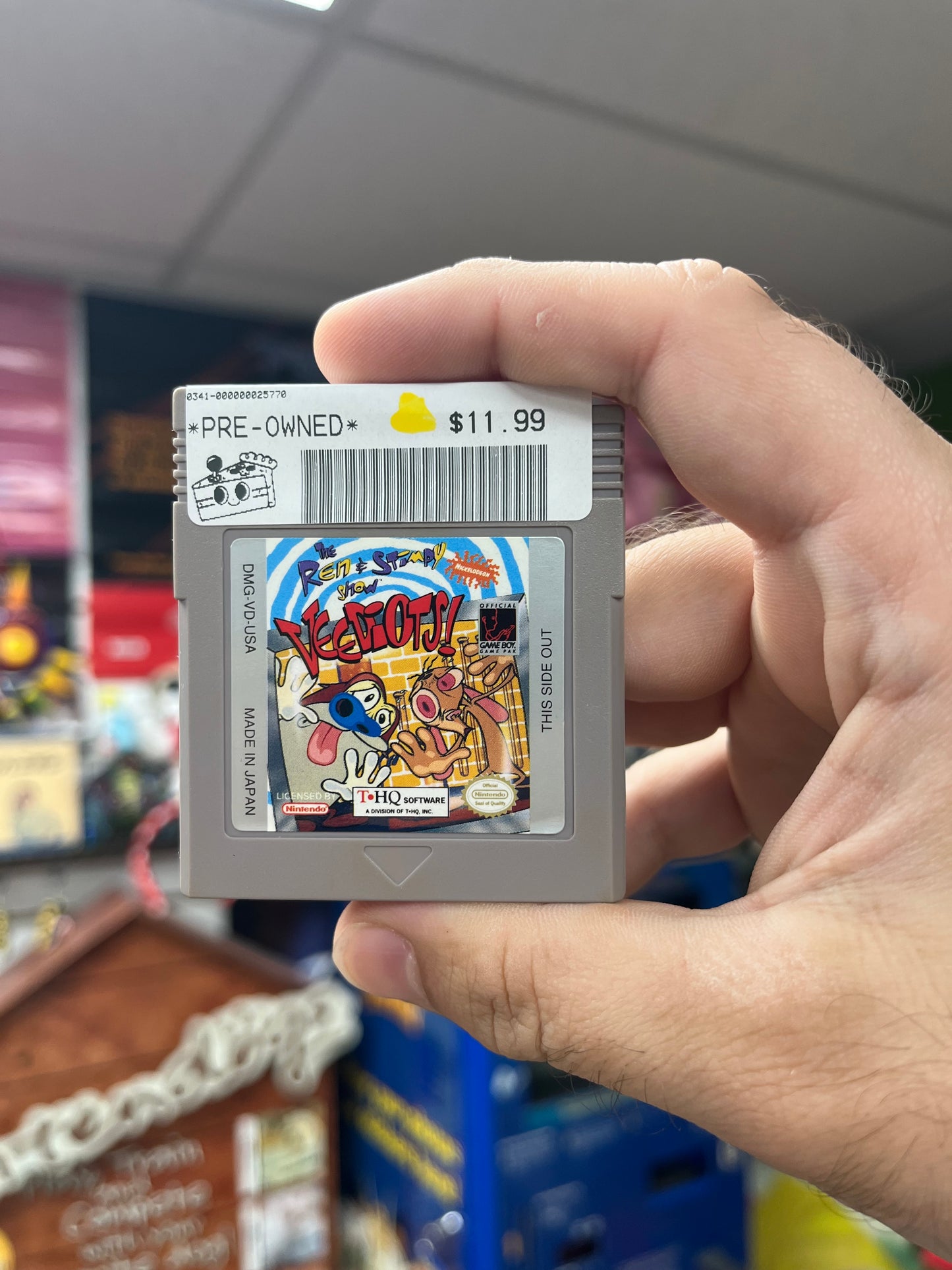 Ren & Stimipy Veediots! - GameBoy Loose