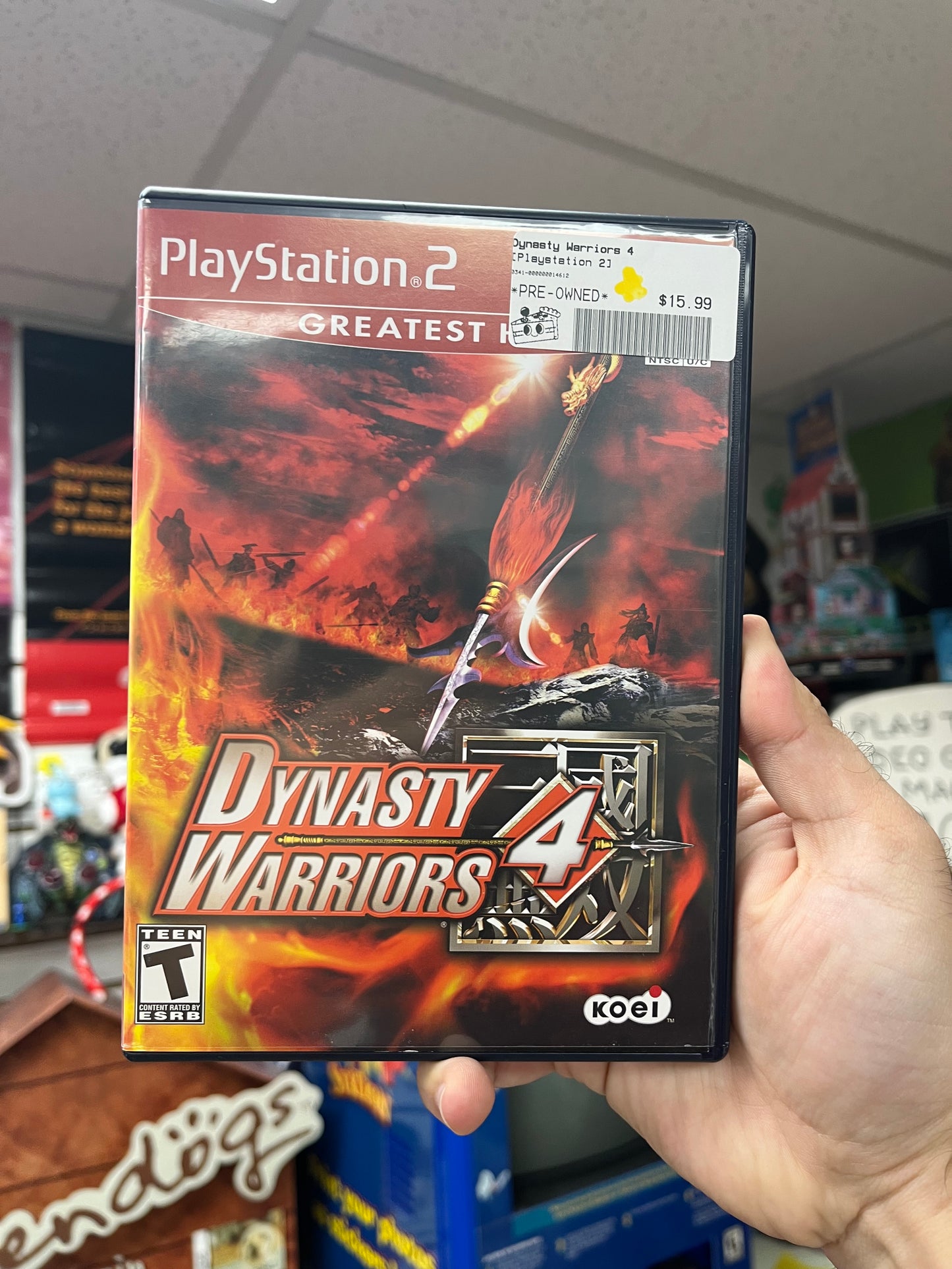 Dynasty Warriors 4 [Greatest Hits] - PS2 CiB