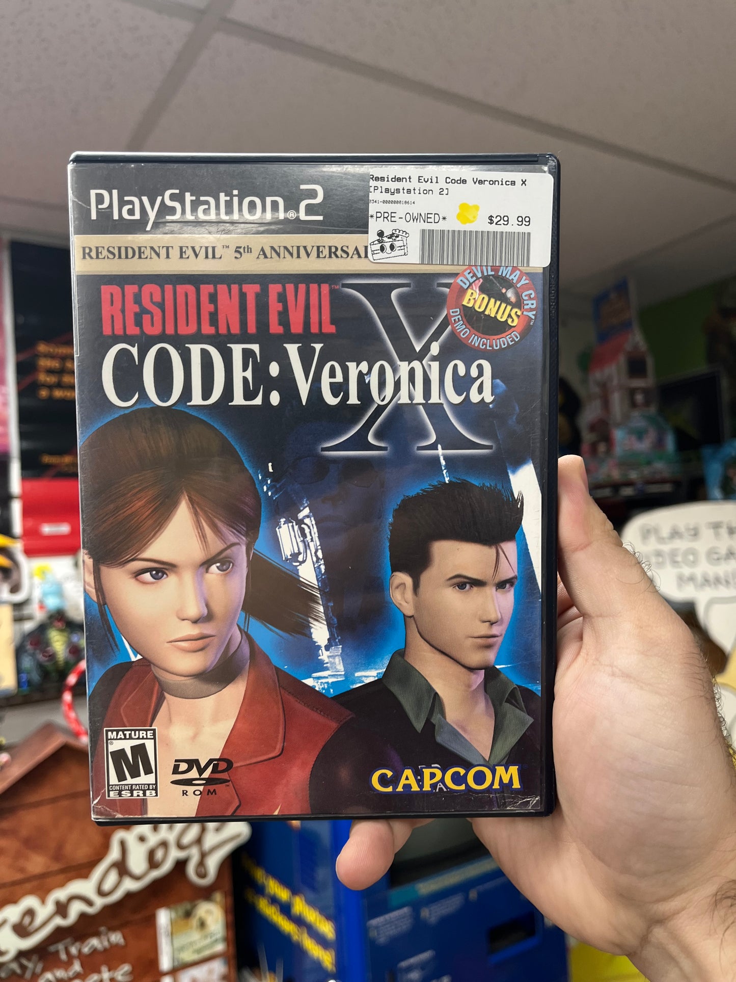 Resident Evil Code Veronica X - PS2 CiB