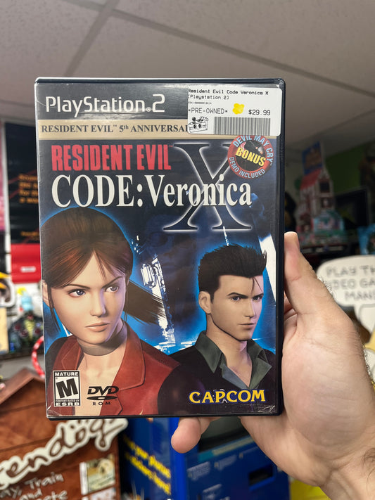 Resident Evil Code Veronica X - PS2 CiB