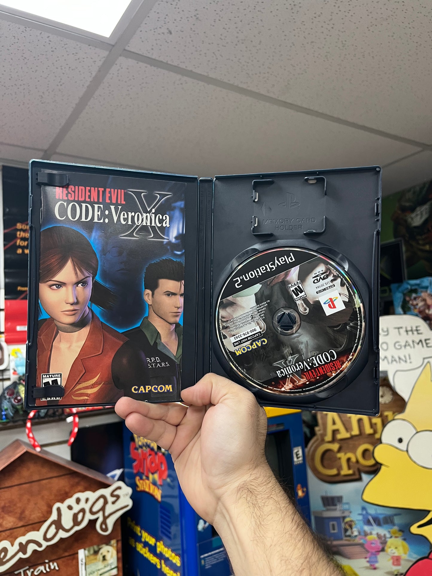 Resident Evil Code Veronica X - PS2 CiB