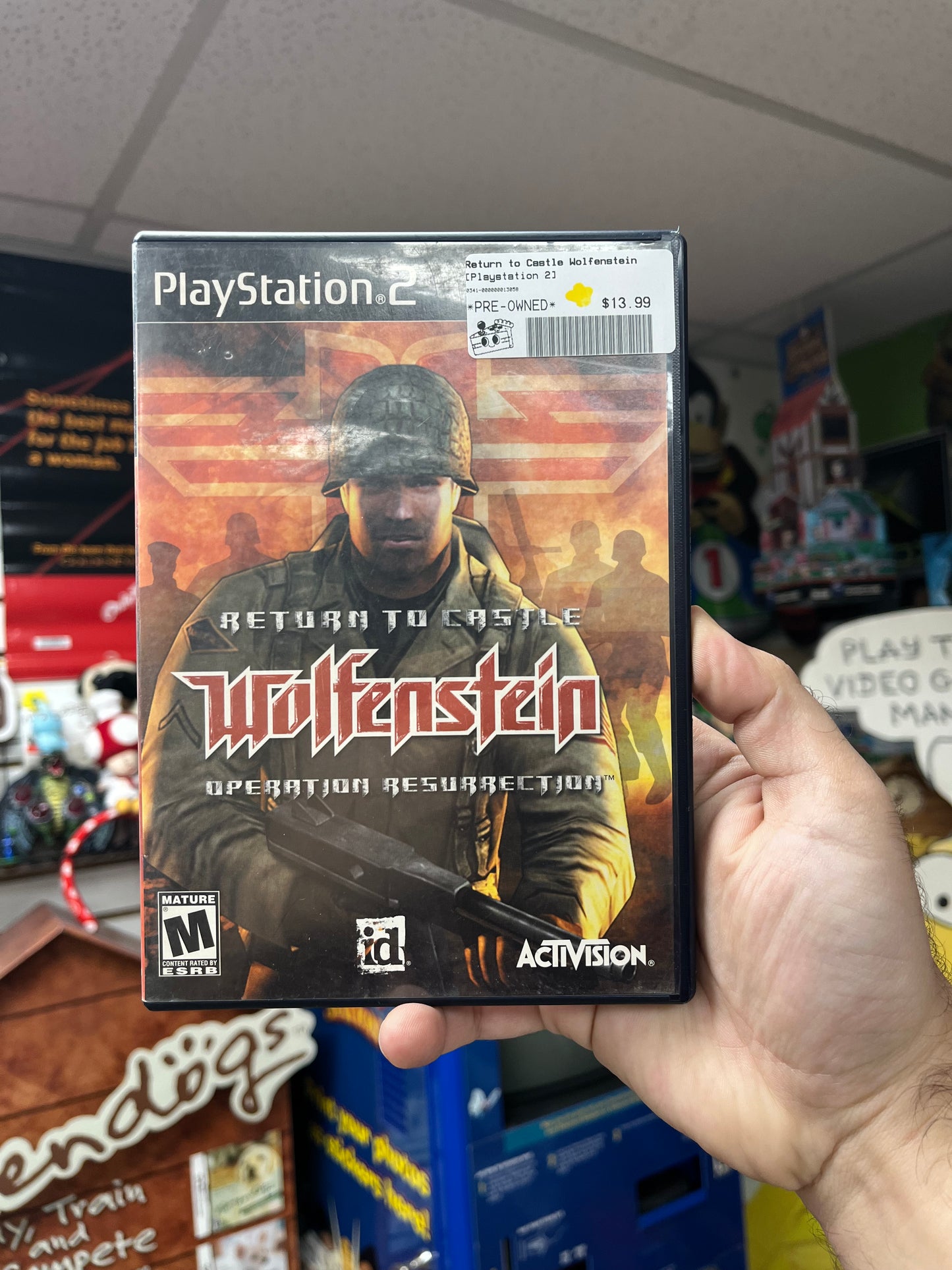 Return to Castle Wolfenstein - PS2 CiB