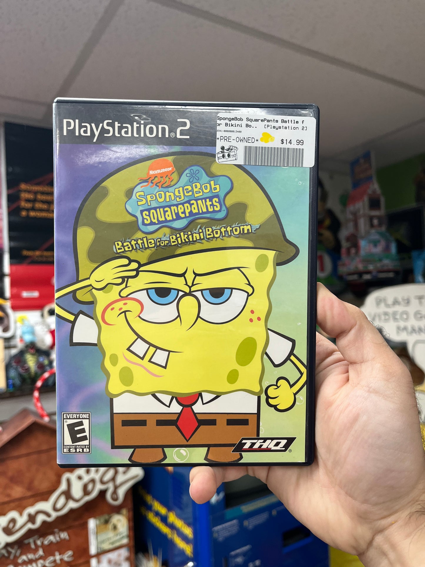 Spongebob Squarepants Battle for Bikini Bottom - PS2 CiB