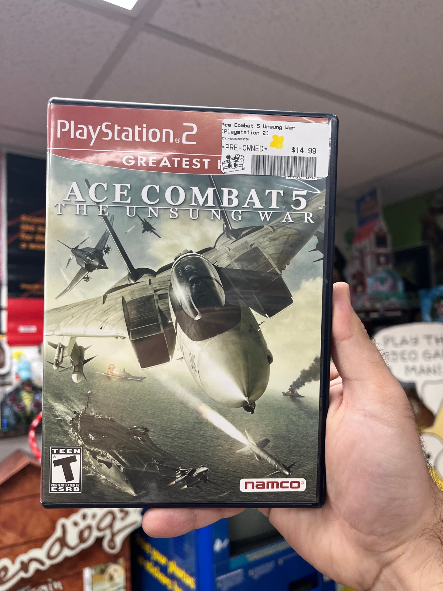 Ace Combat 5 Unsung War [Greatest Hits] - PS2 CiB