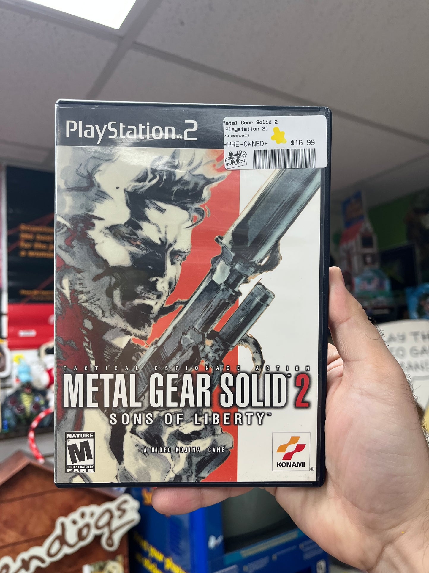 Metal Gear Solid 2 - PS2 CiB