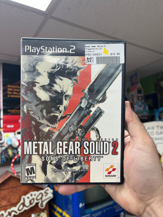 Metal Gear Solid 2 - PS2 CiB