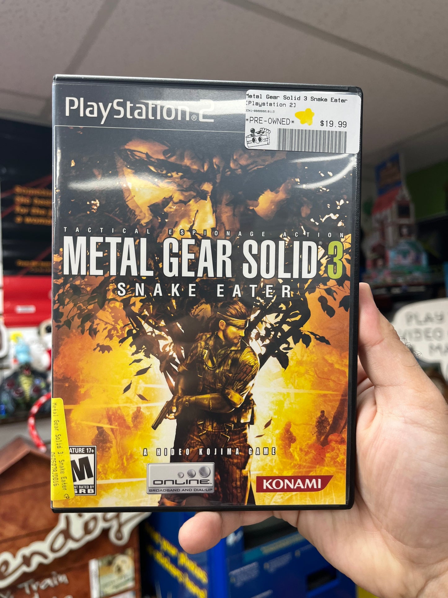 Metal Gear Solid 3 Snake Eater - PS2 CiB