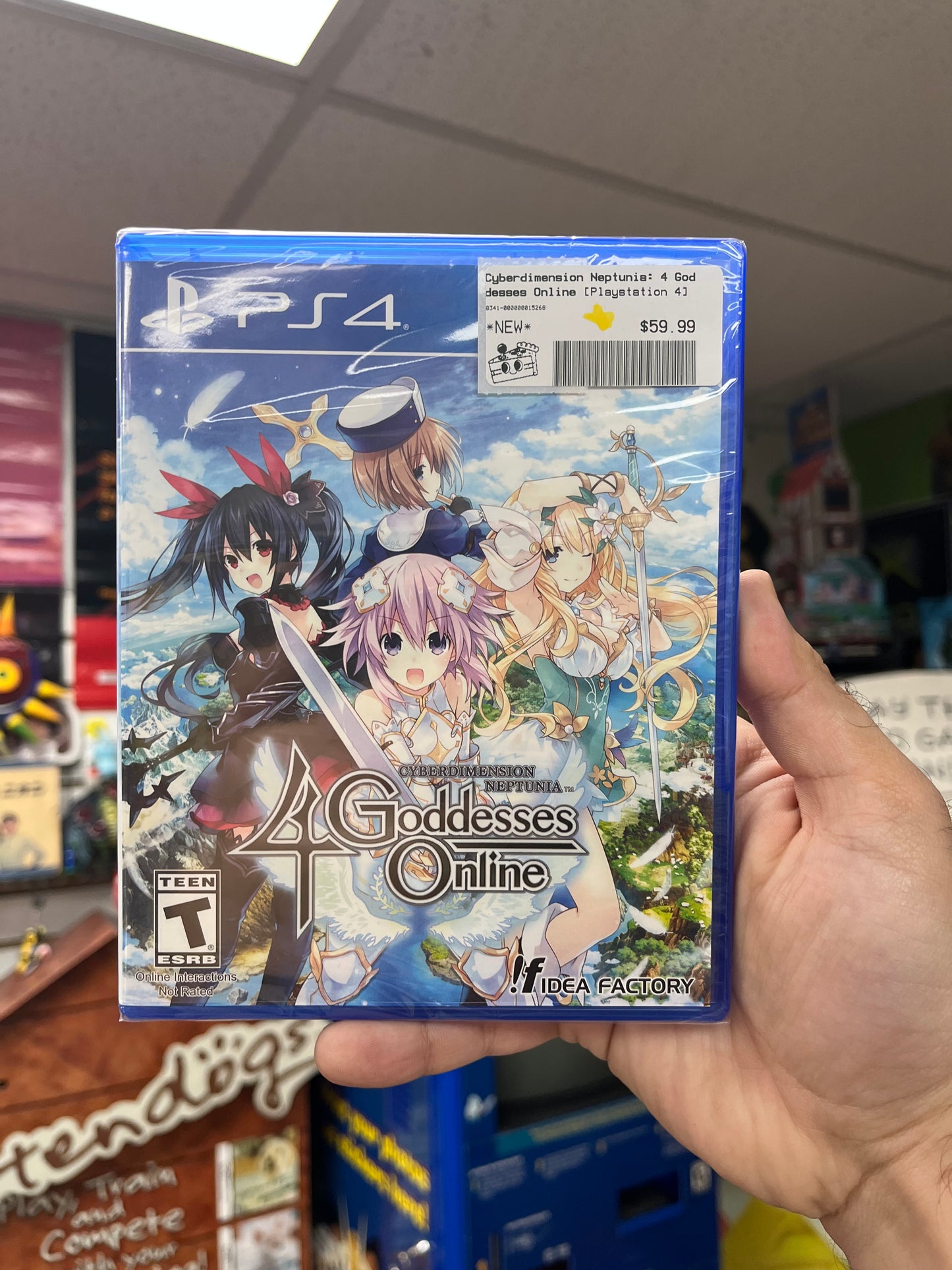 Cynerdimension Neptunia: 4 Goddesses Online - PS4 Sealed