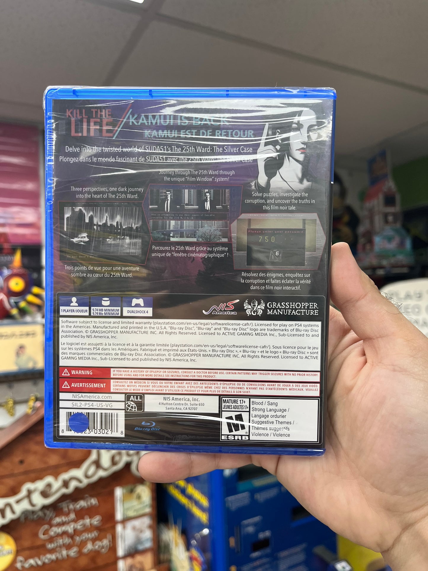 25th Ward: Silver Case - PS4 Sealed