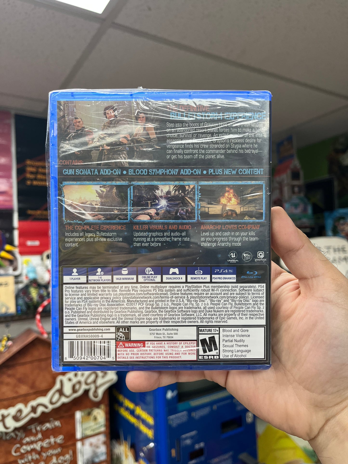 Bulletstorm: Full Clip Edition - PS4 Sealed