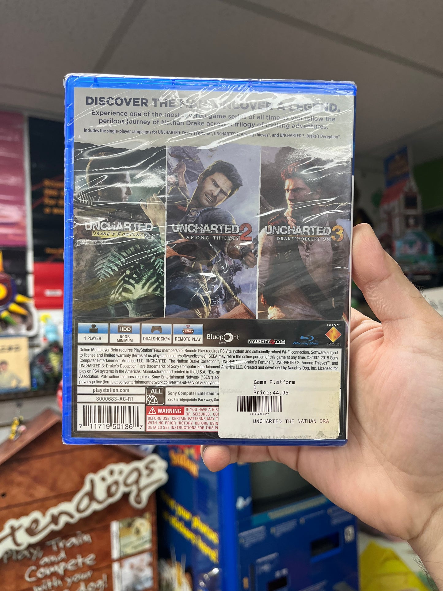 Uncharted: The Nathan Drake Collection - PS4 Sealed