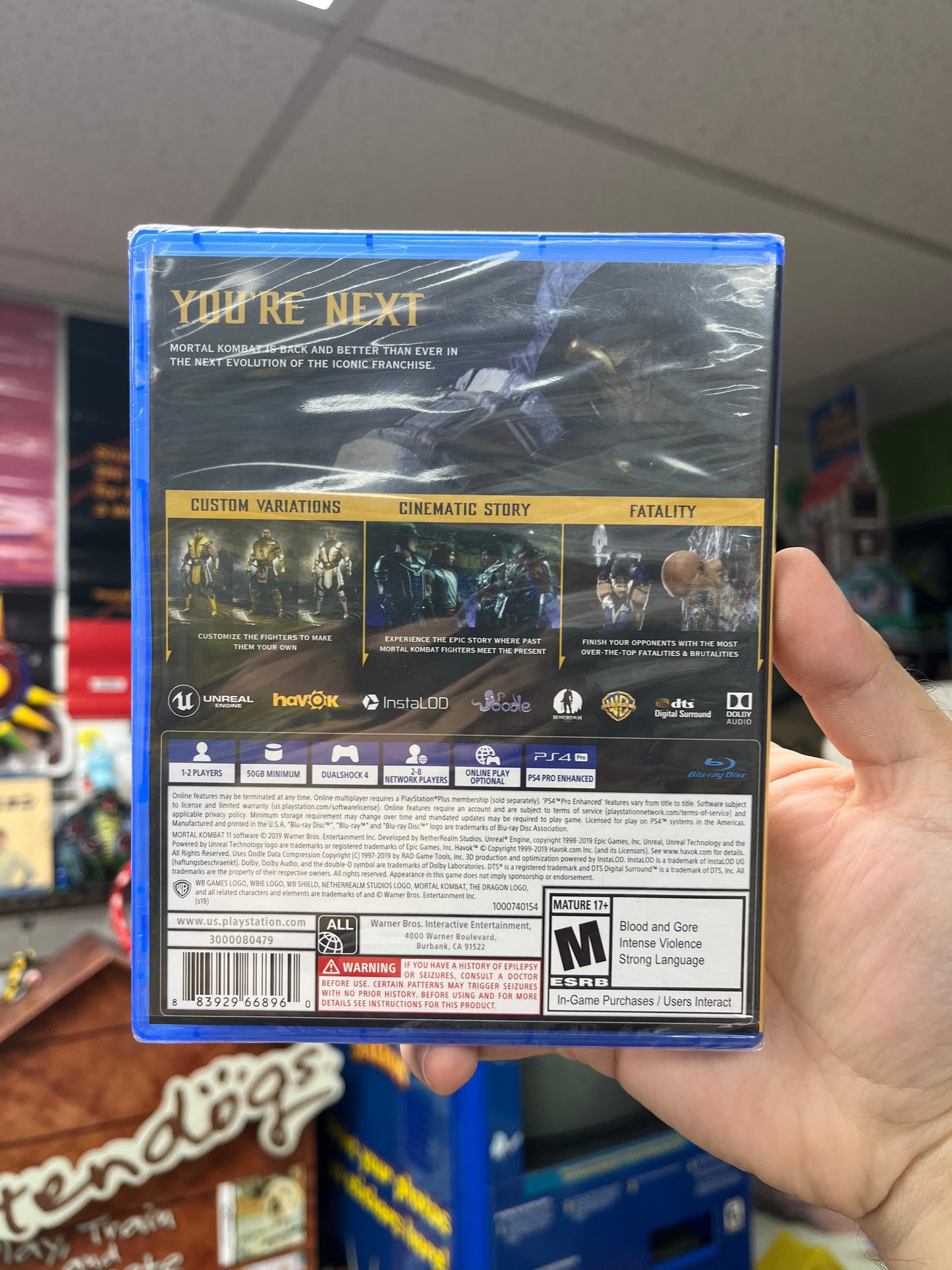Mortal Kombat 11 - PS4 Sealed