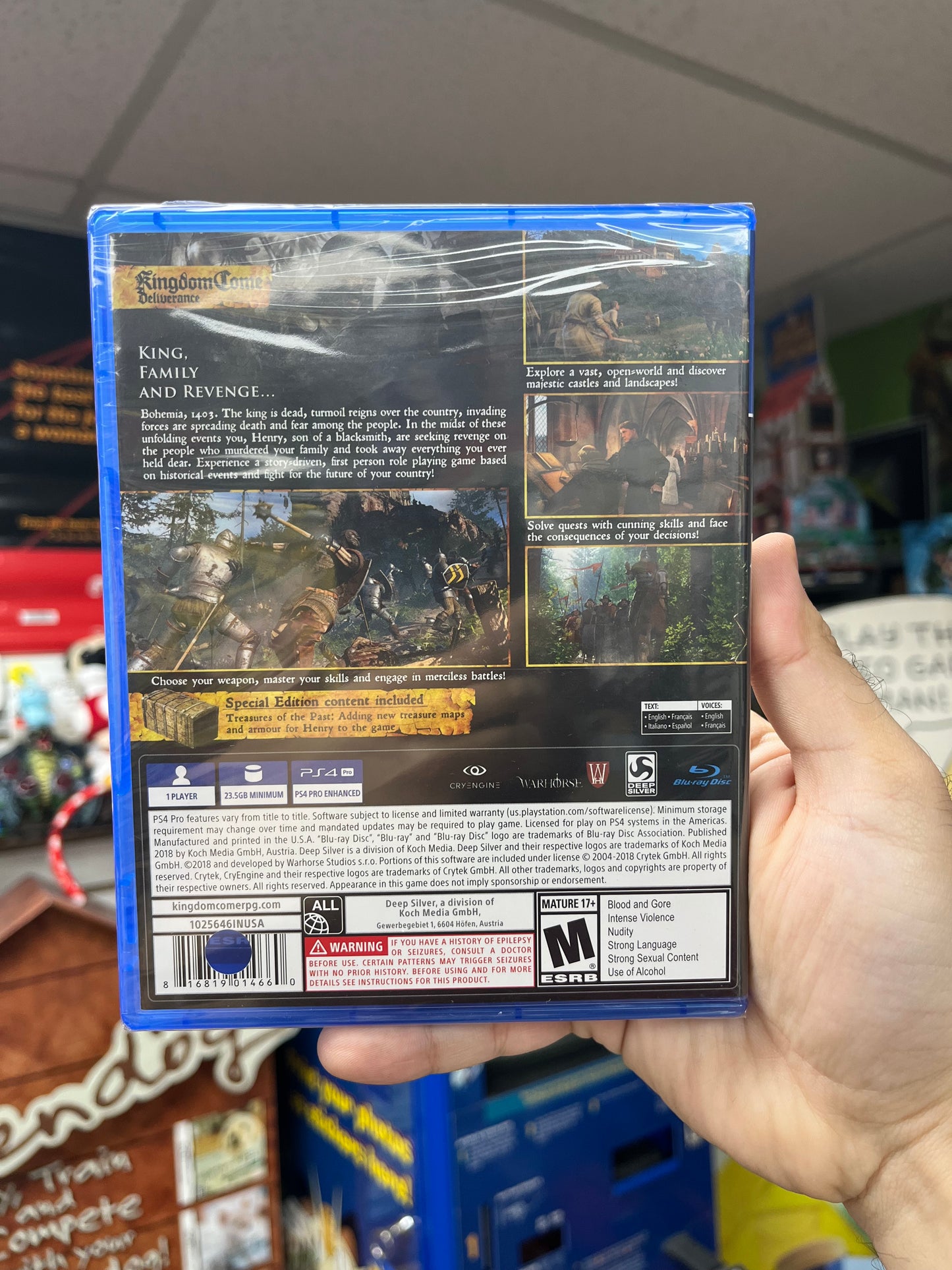 Kingdom Come Deliverance - PS4 Sealed