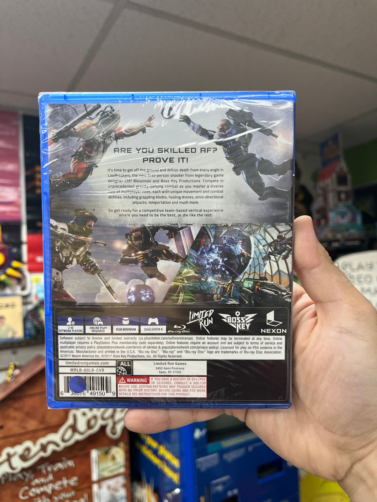 Lawbreakers - PS4 Sealed