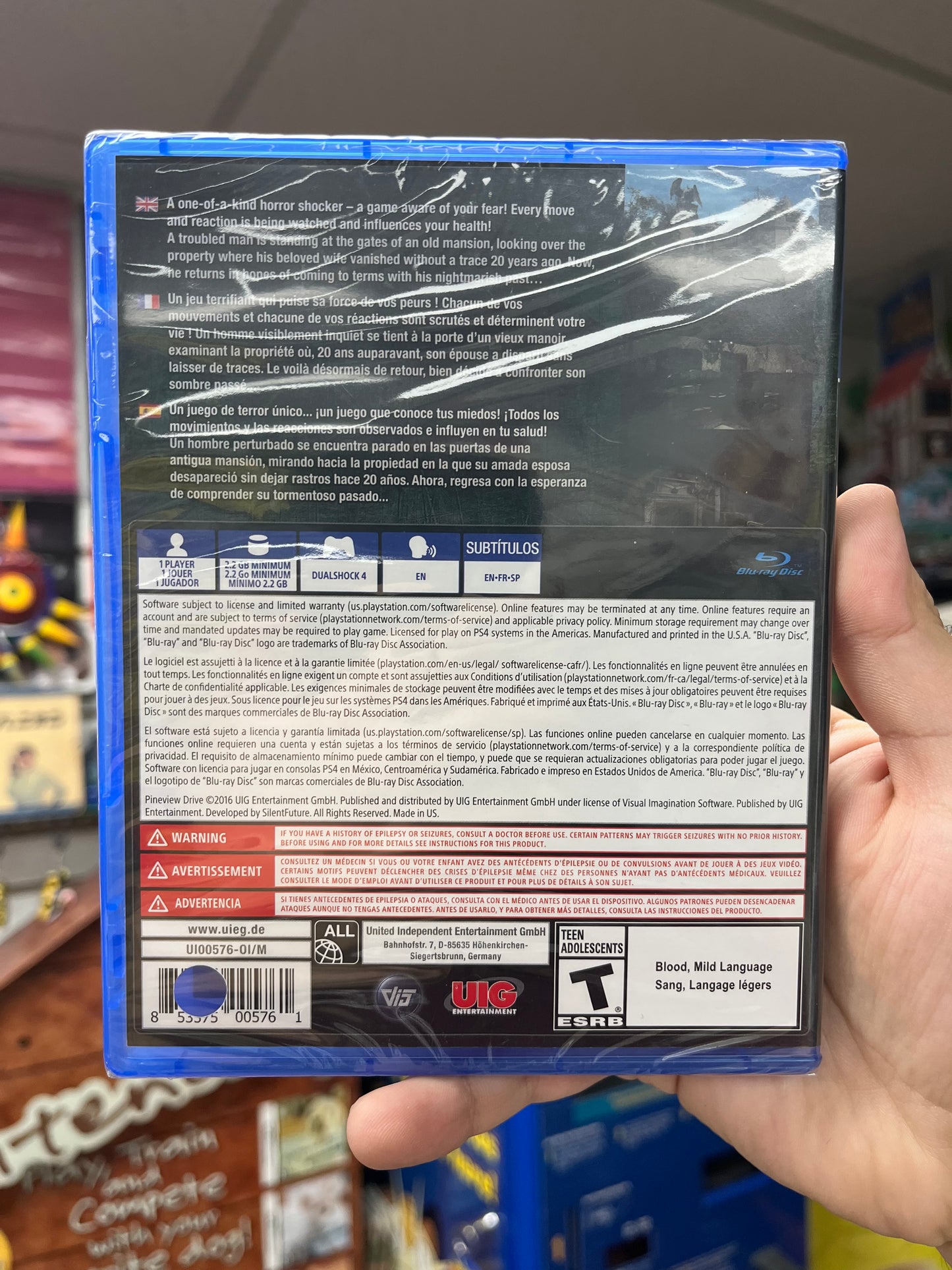 Pineview Drive - PS4 Sealed