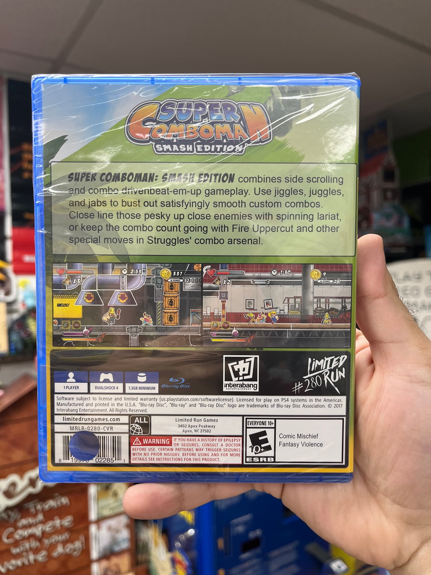 Super Comboman Smash Edition - PS4 Sealed