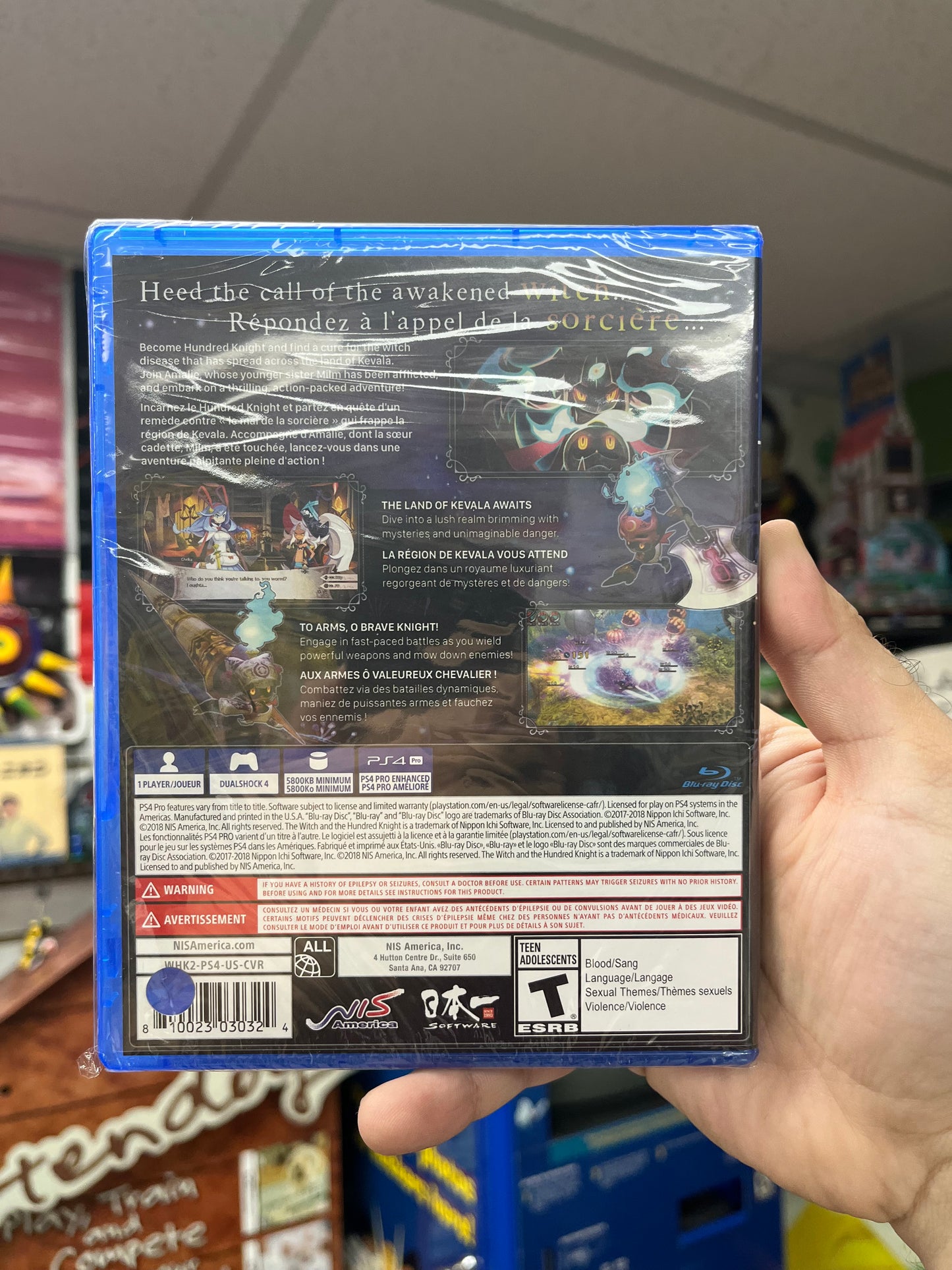 The Witch and the Honored Knight 2 - PS4 Sealed