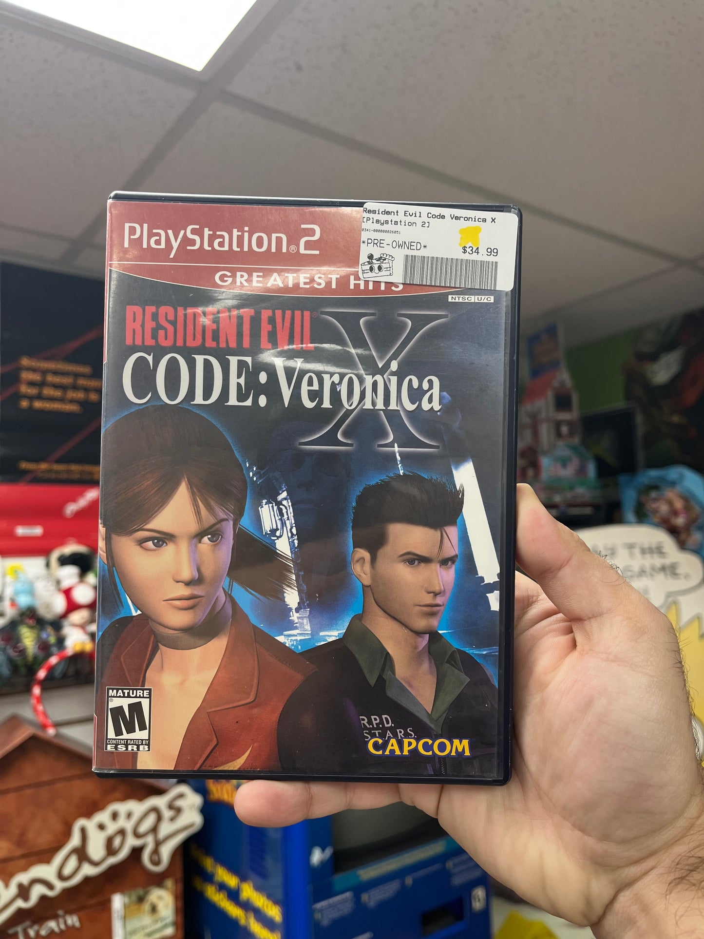Resident Evil Code Veronica X [Greatest Hits] - PS2 Boxed