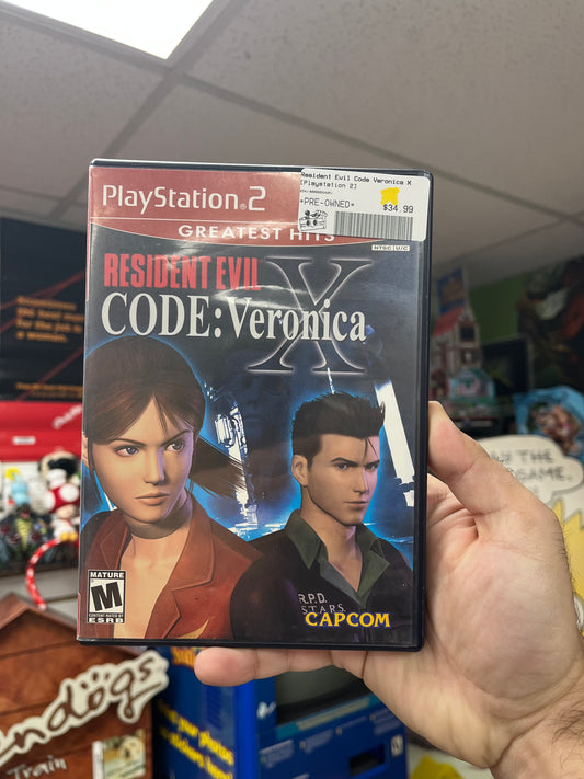 Resident Evil Code Veronica X [Greatest Hits] - PS2 Boxed