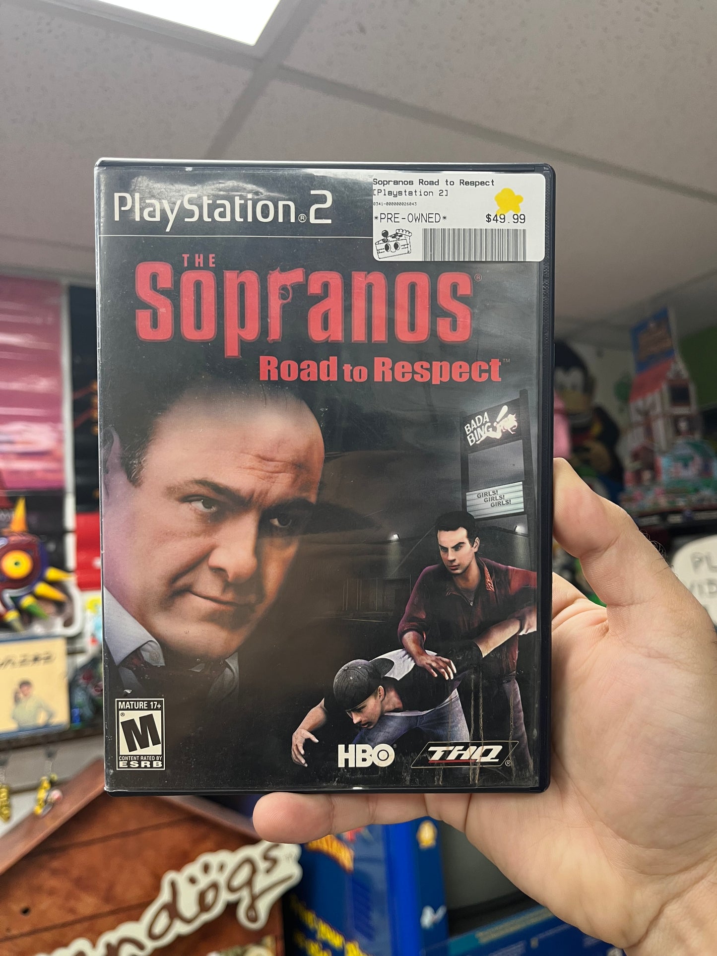 Sopranos Road to Respect - PS2 CiB