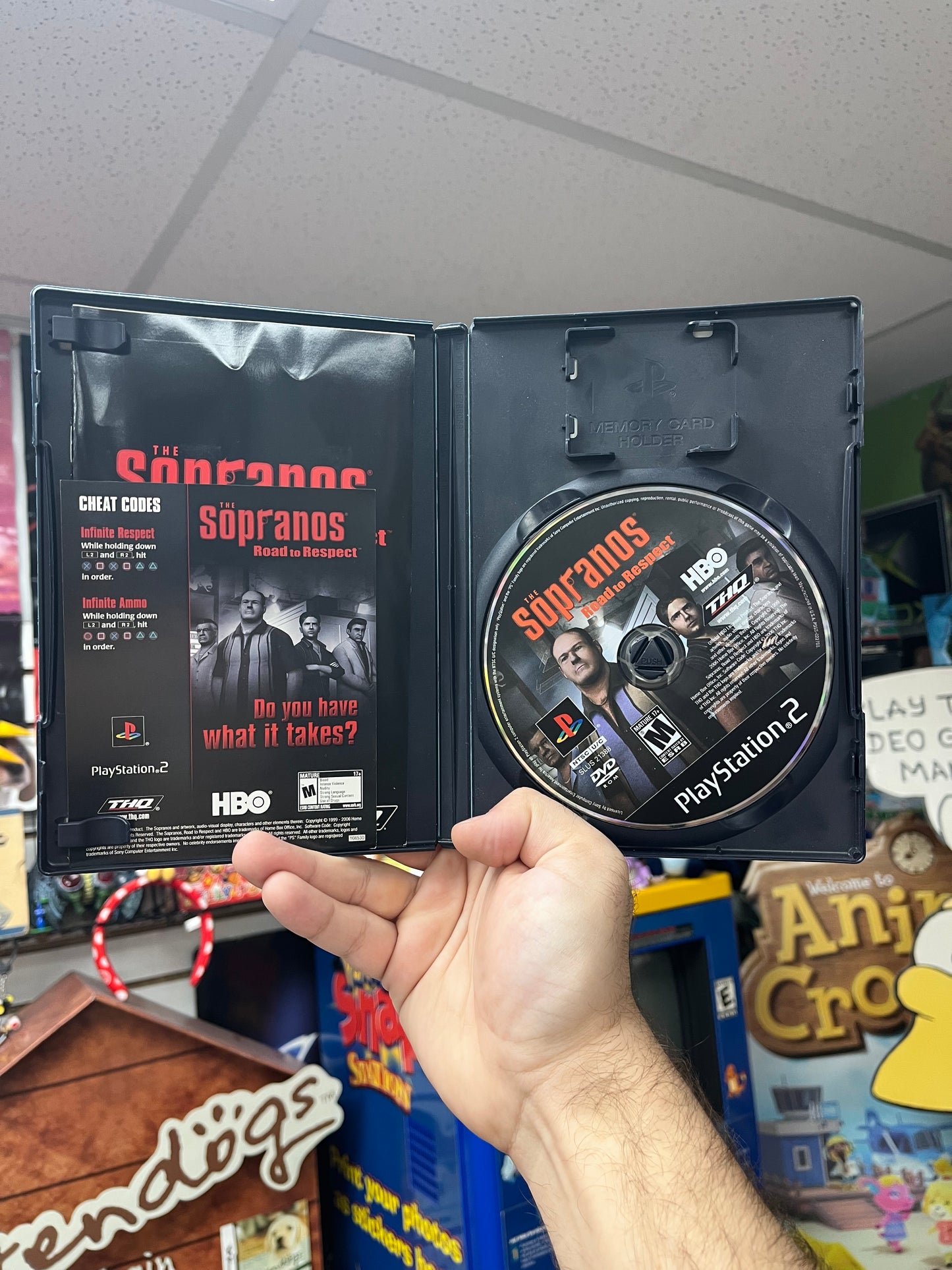 Sopranos Road to Respect - PS2 CiB
