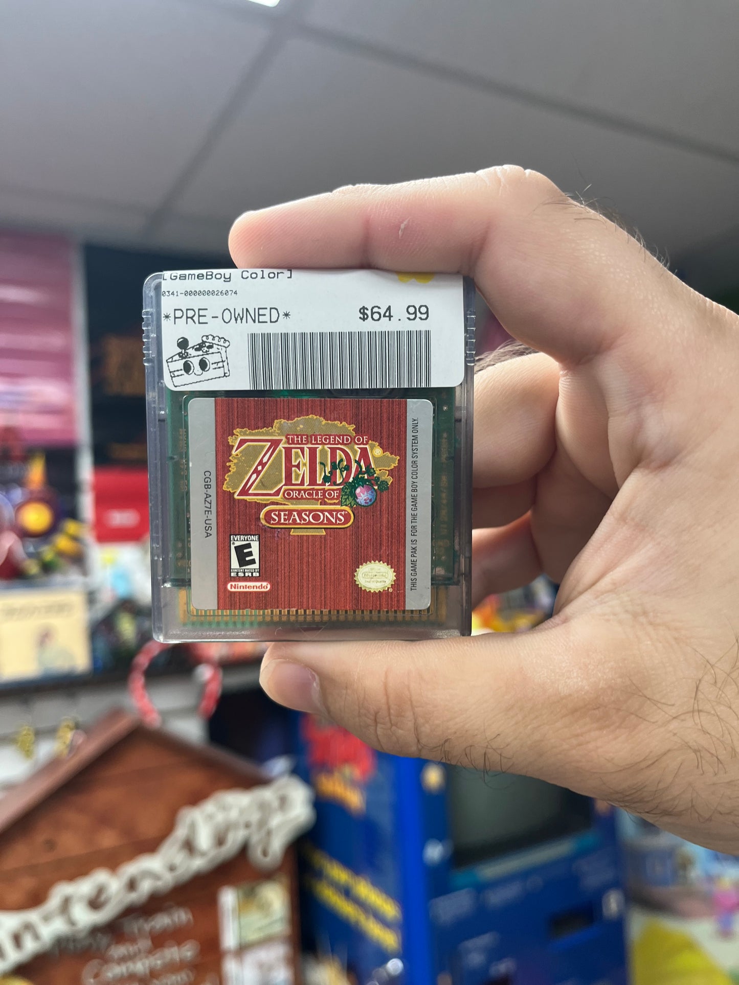 Zelda: Oracle of Seasons - GBC Loose