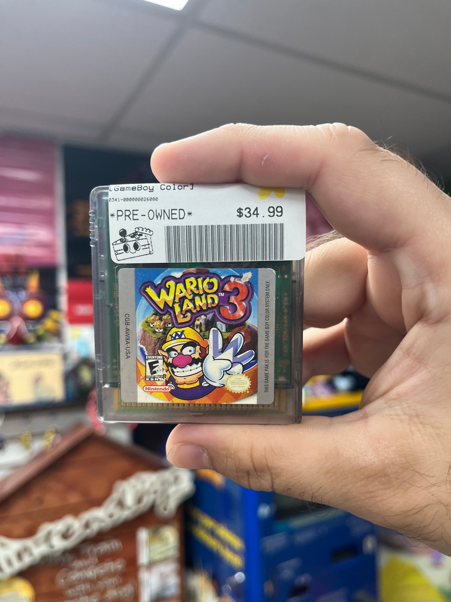 Wario Land 3 - GBC Loose