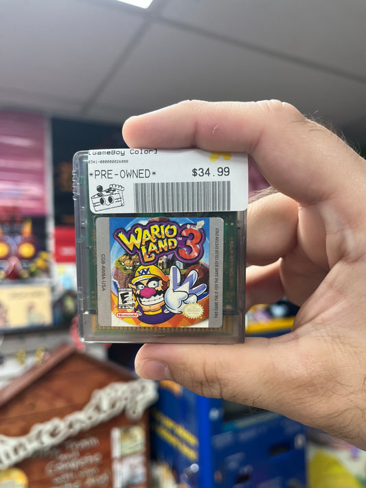 Wario Land 3 - GBC Loose