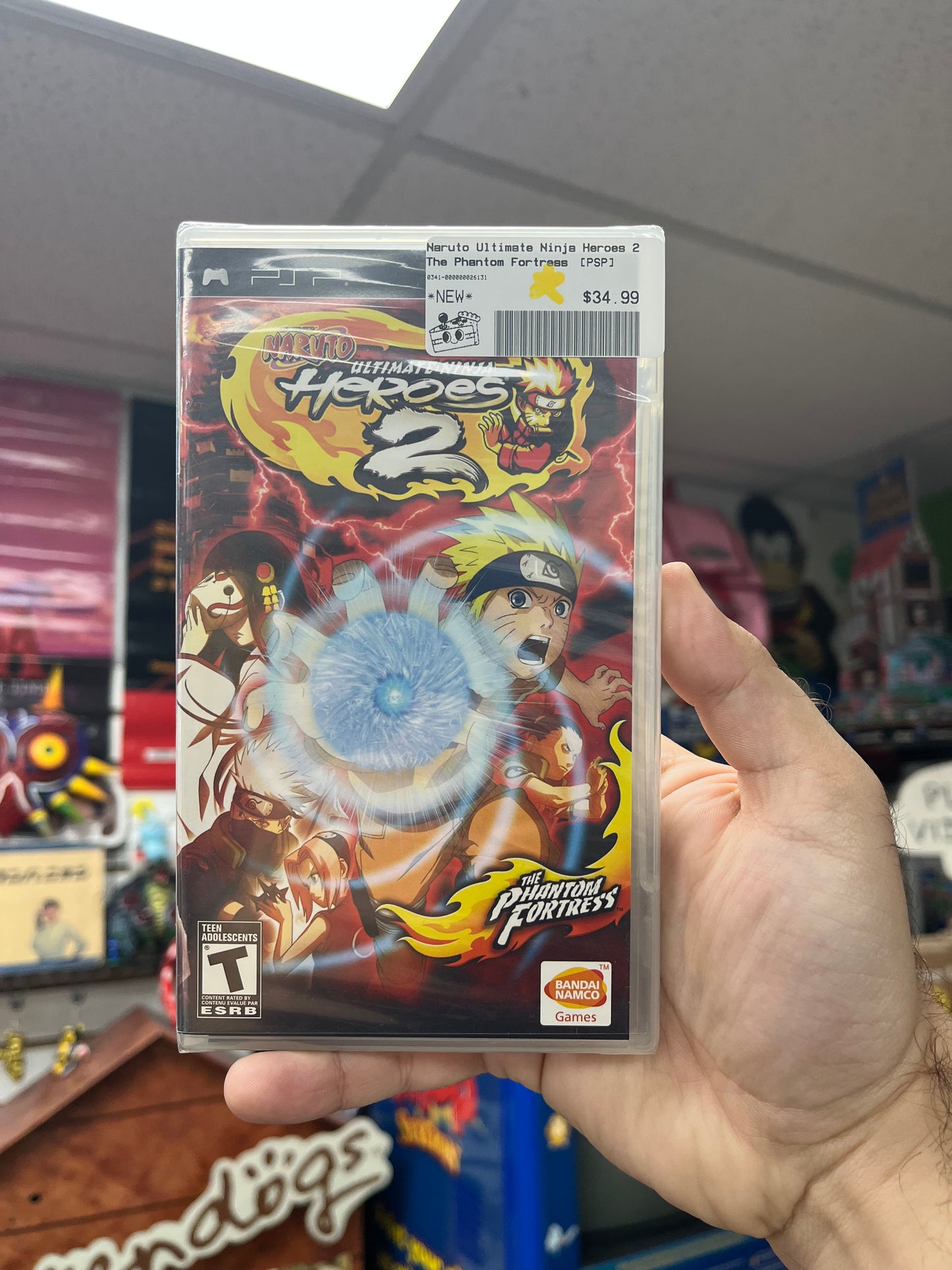 Naruto Ultimate NInja Heroes 2 The Phantom Fortress - PSP Sealed