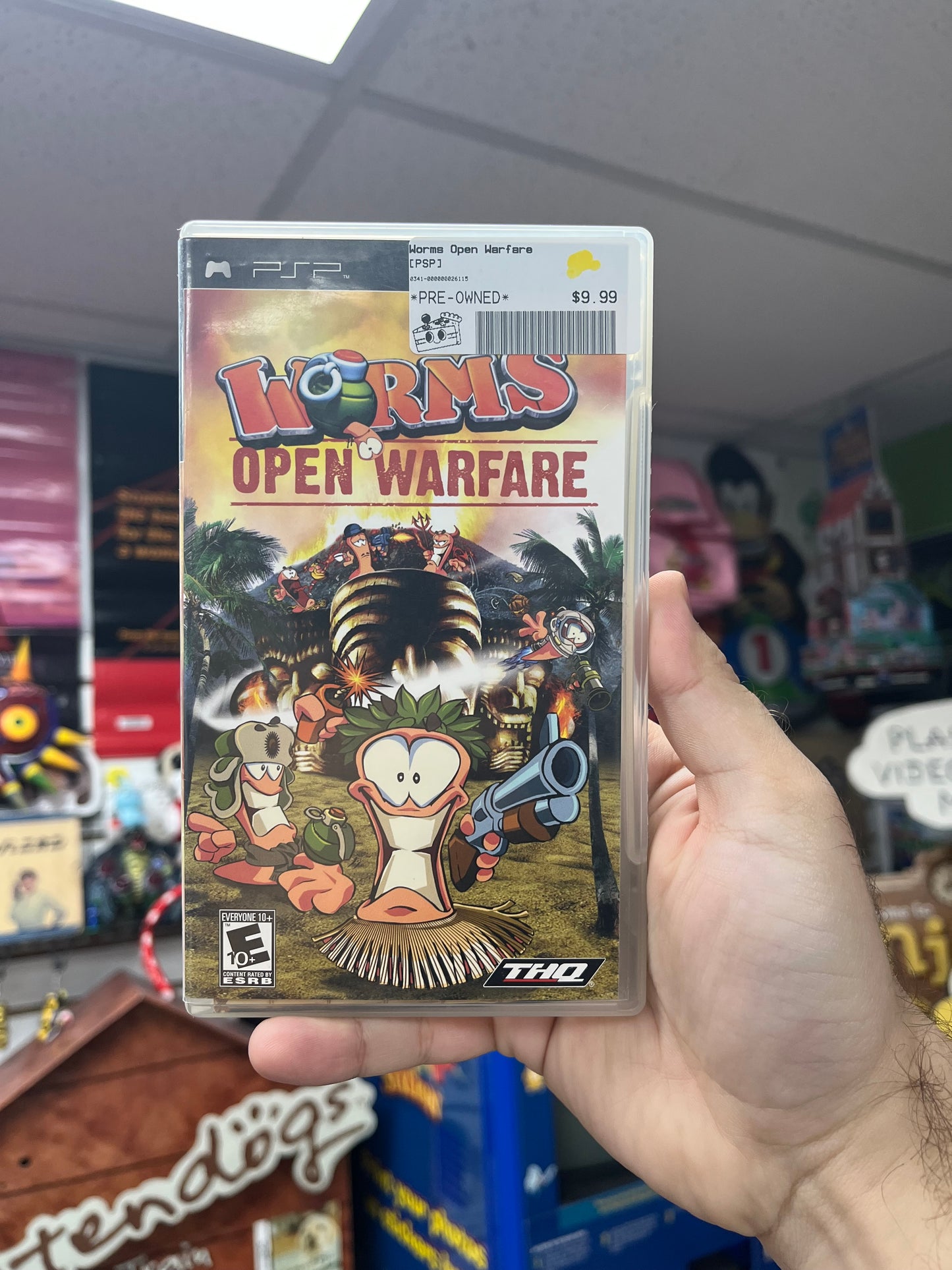 Worms Open Warfare - PSP CiB