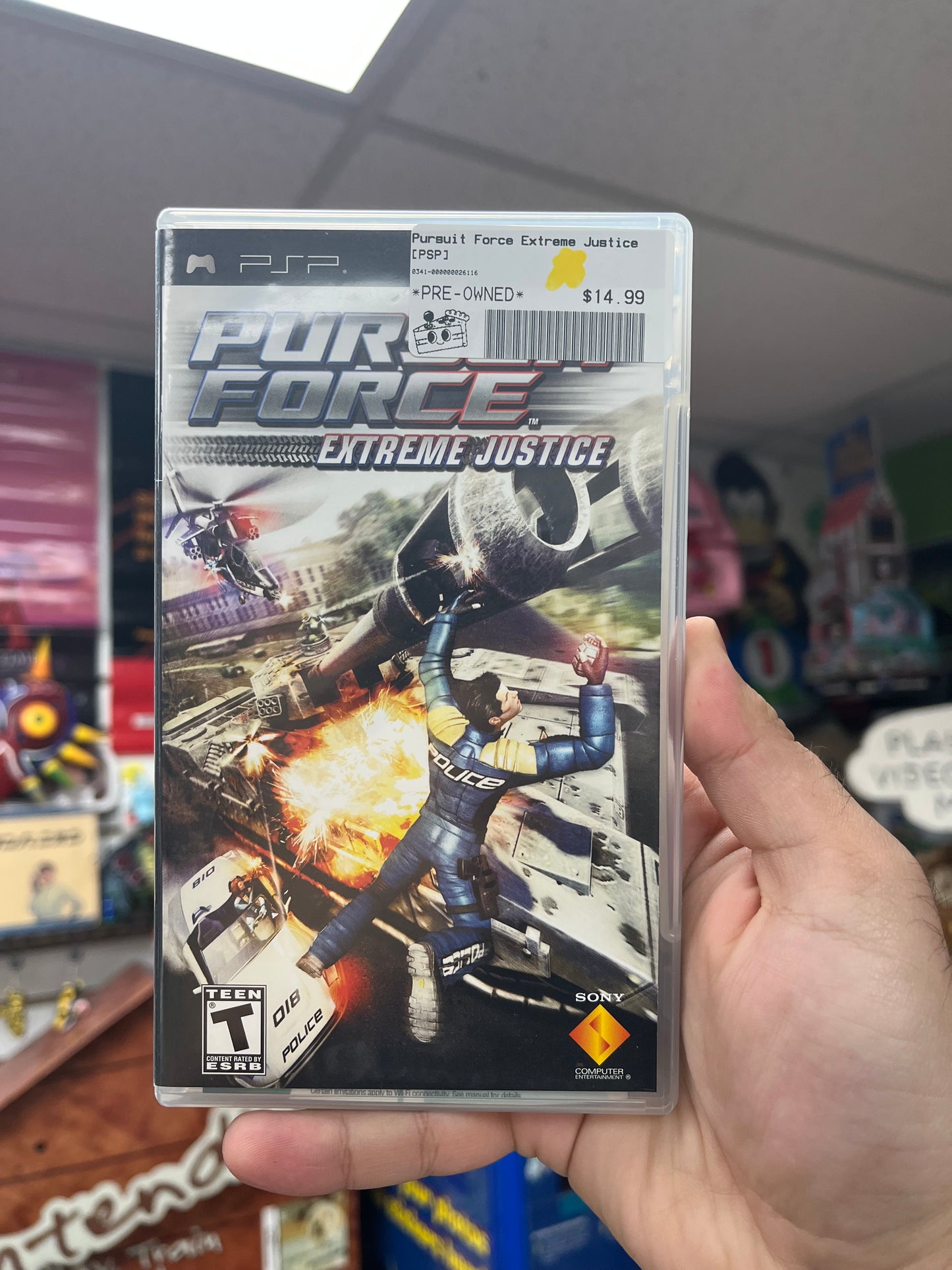 Pursuit Force Extreme Justice - PSP CiB
