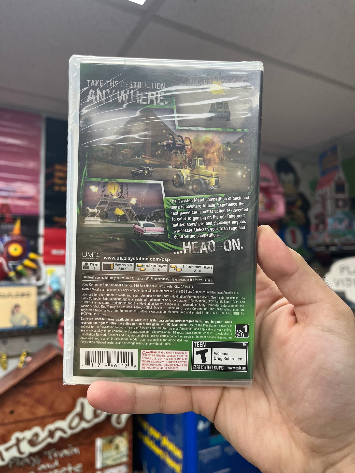 Twisted Metal Head On - PSP Sealed