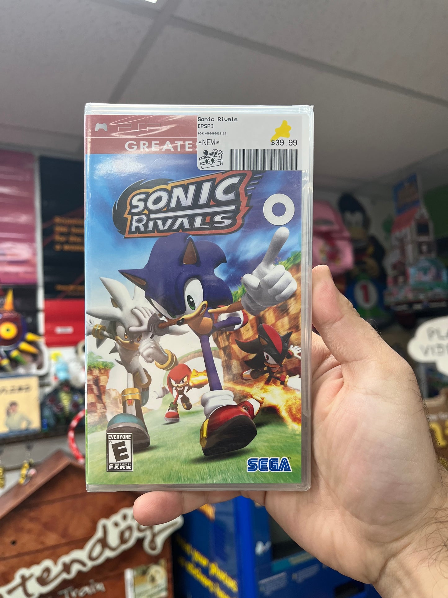 Sonic Rivals [Greatest Hits] - PSP Sealed