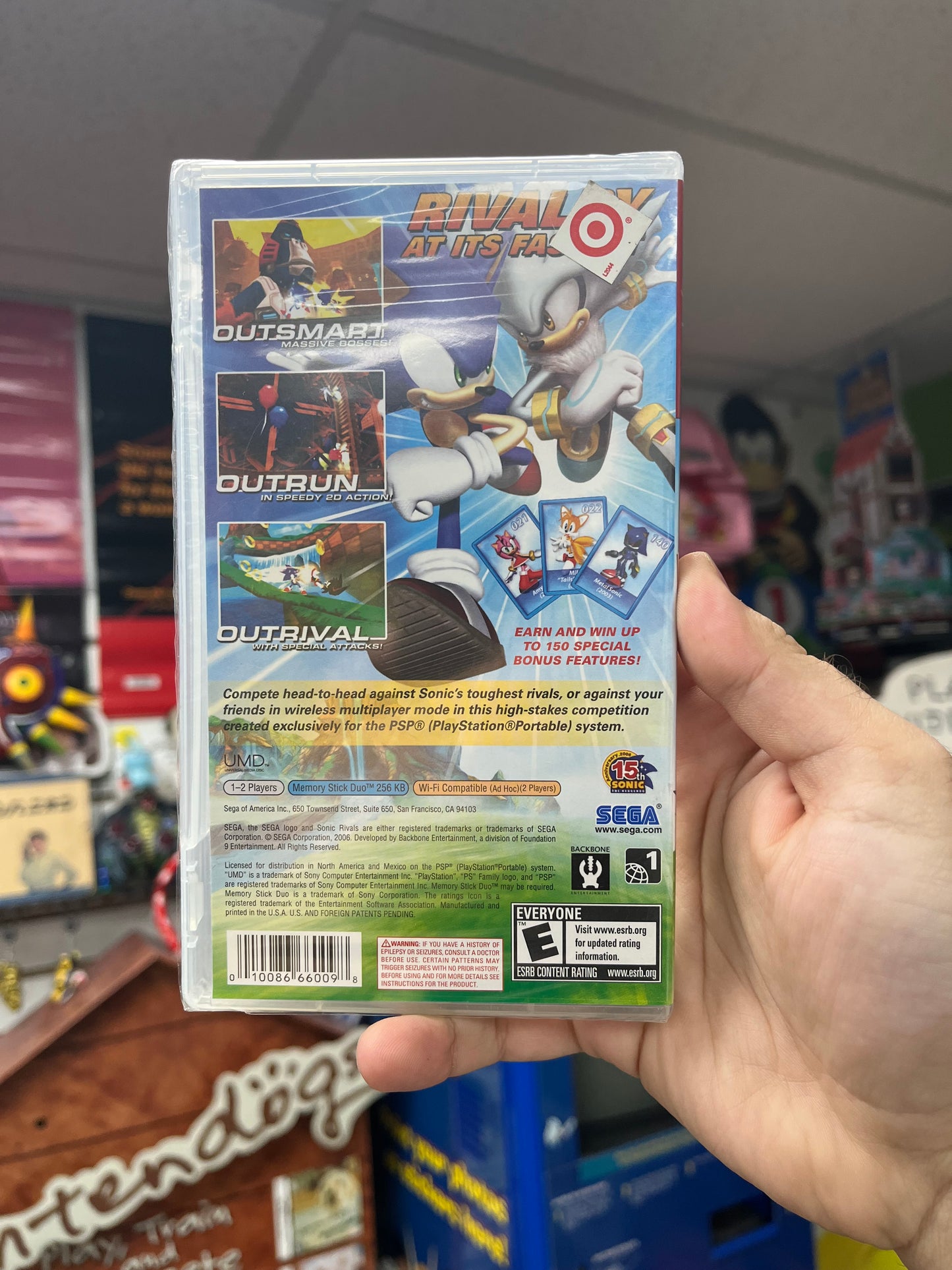 Sonic Rivals [Greatest Hits] - PSP Sealed