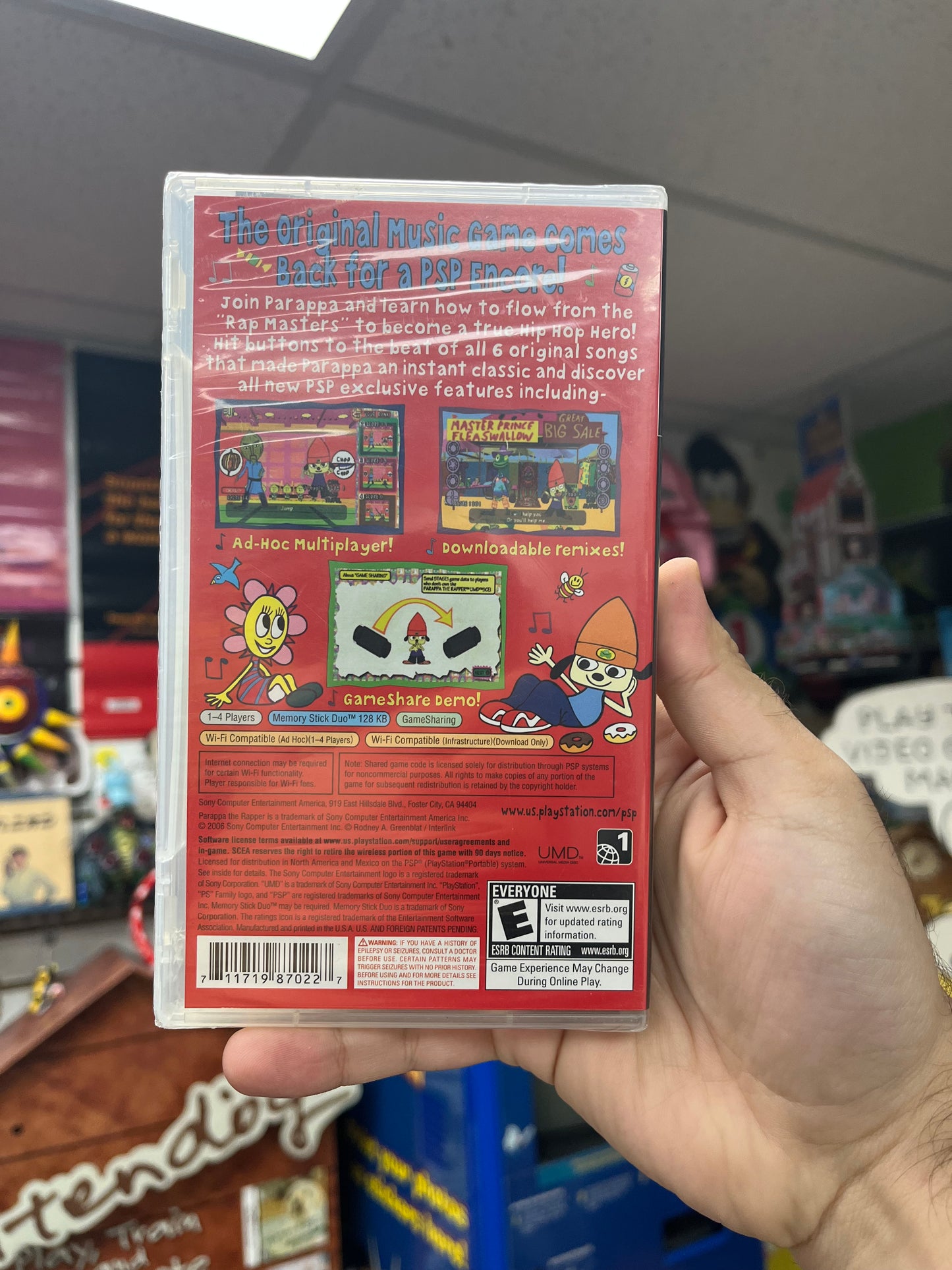 PaRappa the Rapper - PSP Sealed