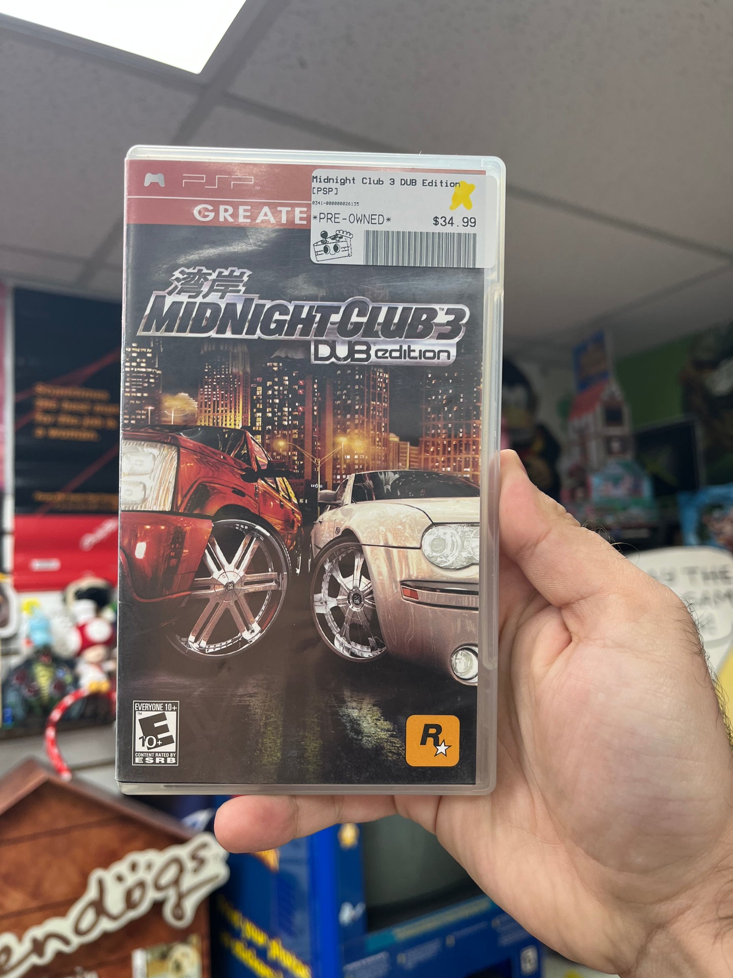 Midnight Club 3 DUB Edition [Greatest Hits] - PSP CiB