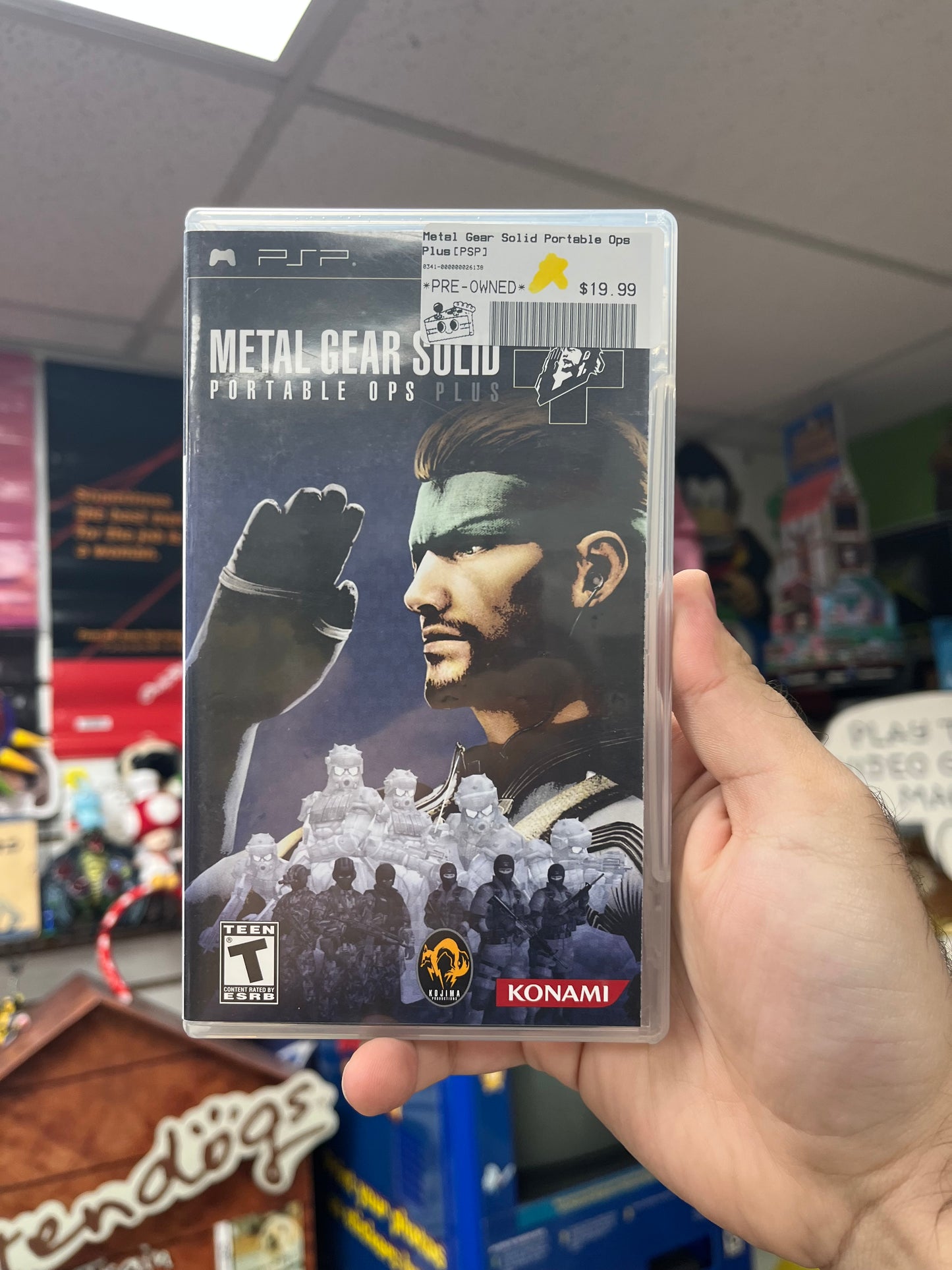 Metal Gear Solid POrtable Ops Plus - PSP CiB