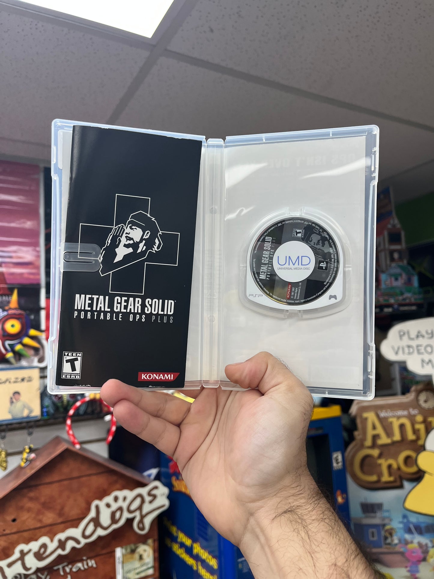 Metal Gear Solid POrtable Ops Plus - PSP CiB